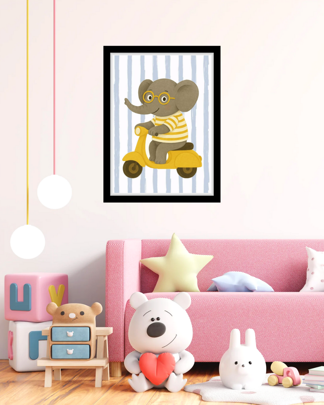 Elephant on Scooter Adventure