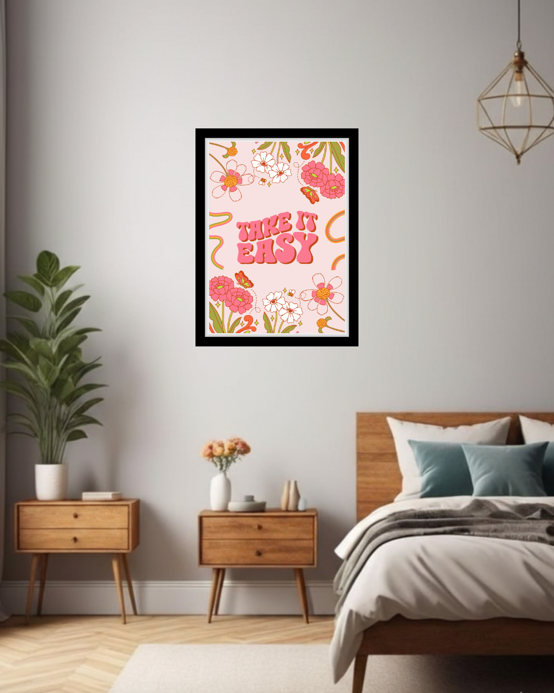 Floral Ease Bedroom Decor
