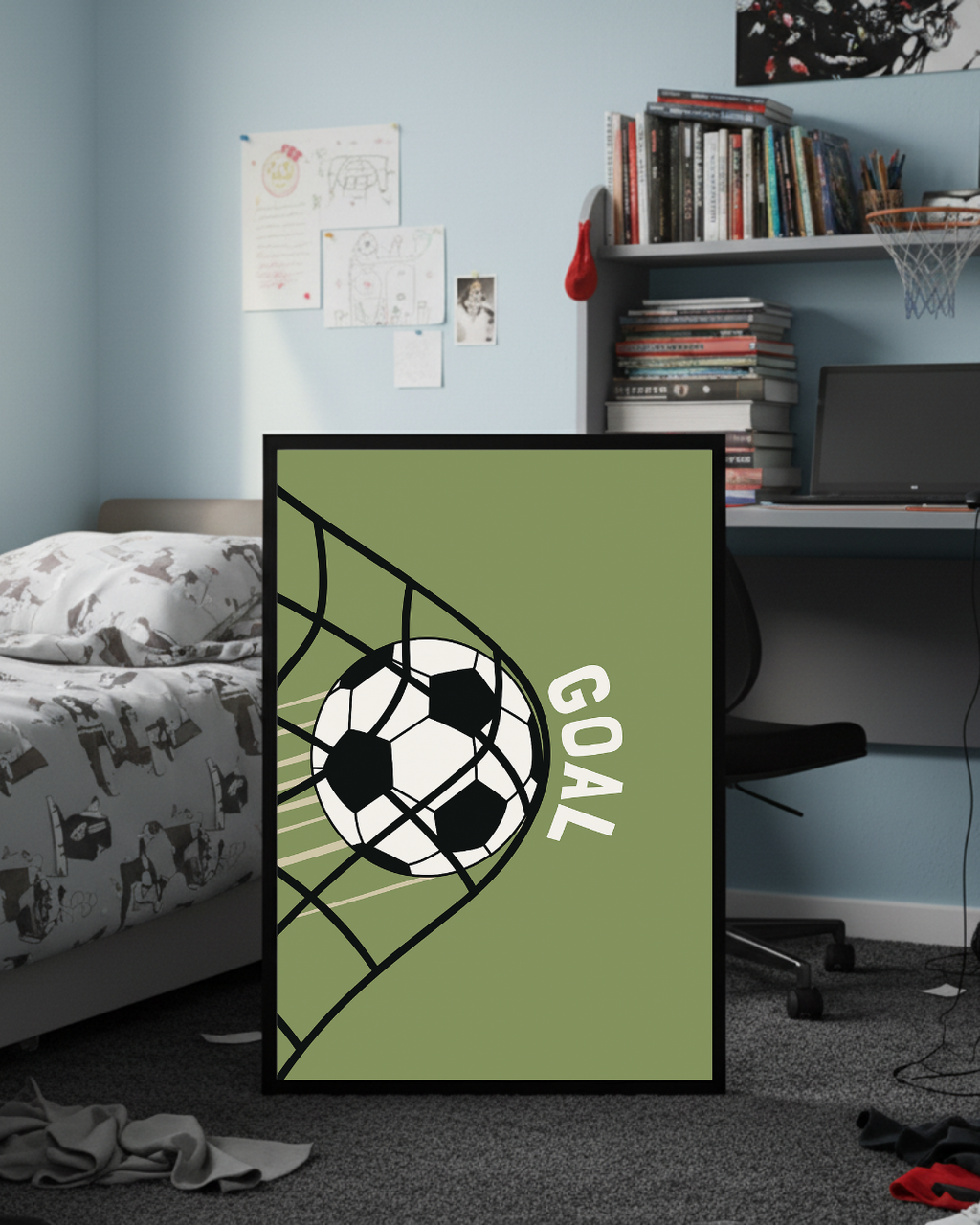 Classic Football Net Frame