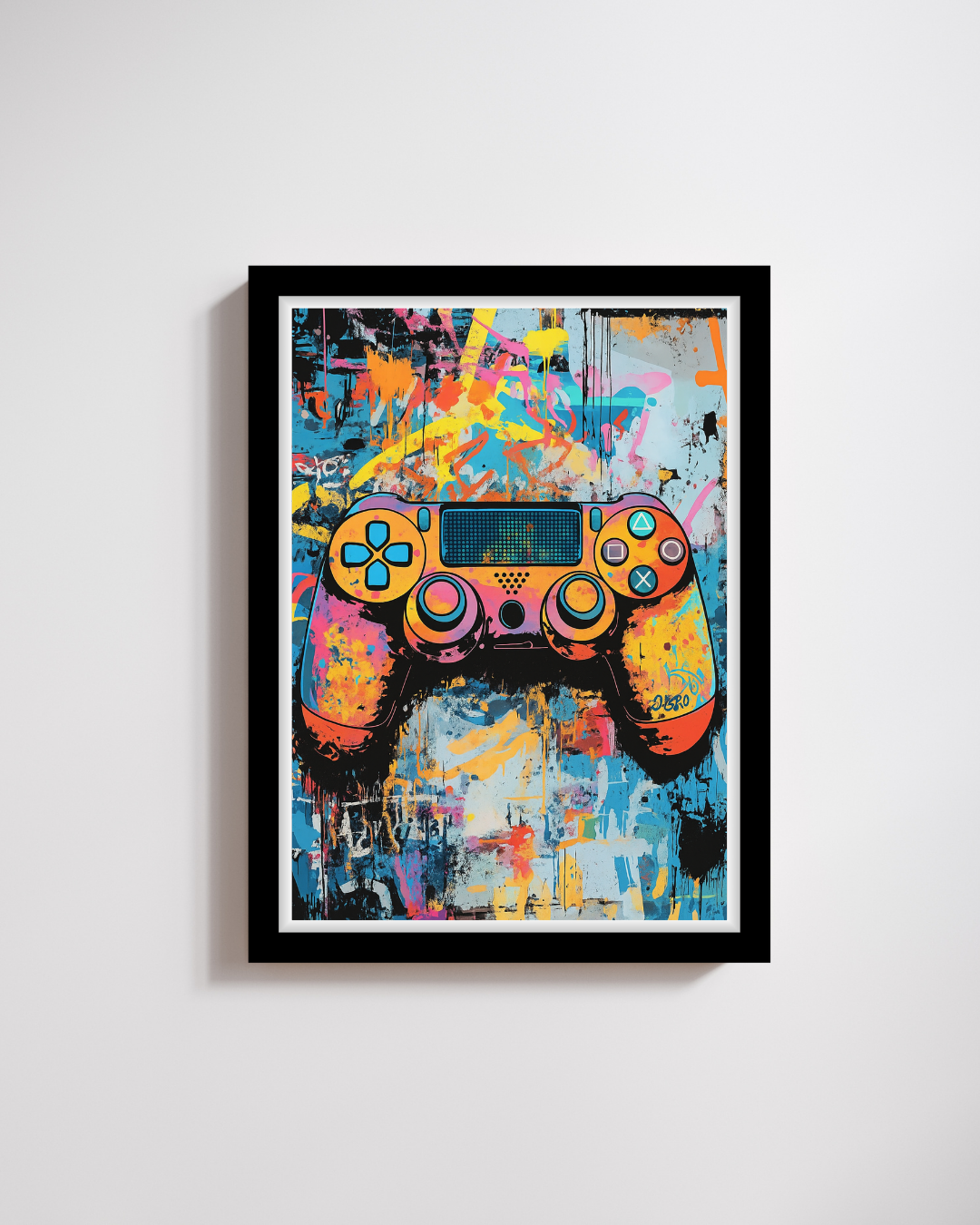 Graffiti Splash Controller Art