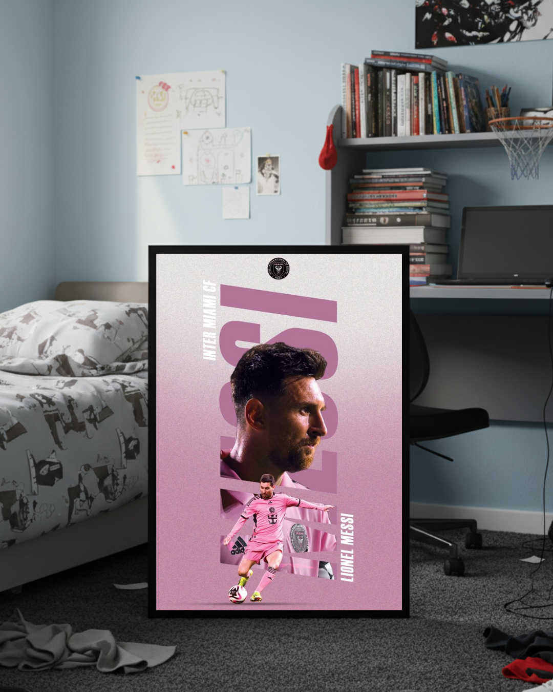 Lionel Messi Inter Miami CF Frame