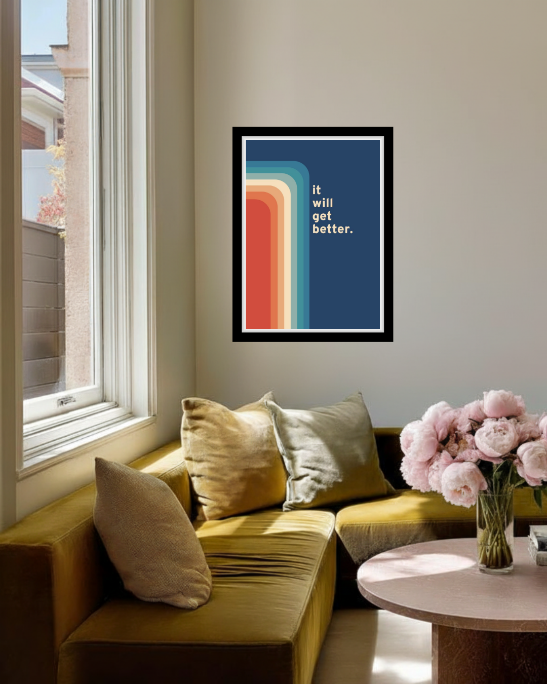 It Will Get Better Retro Arch