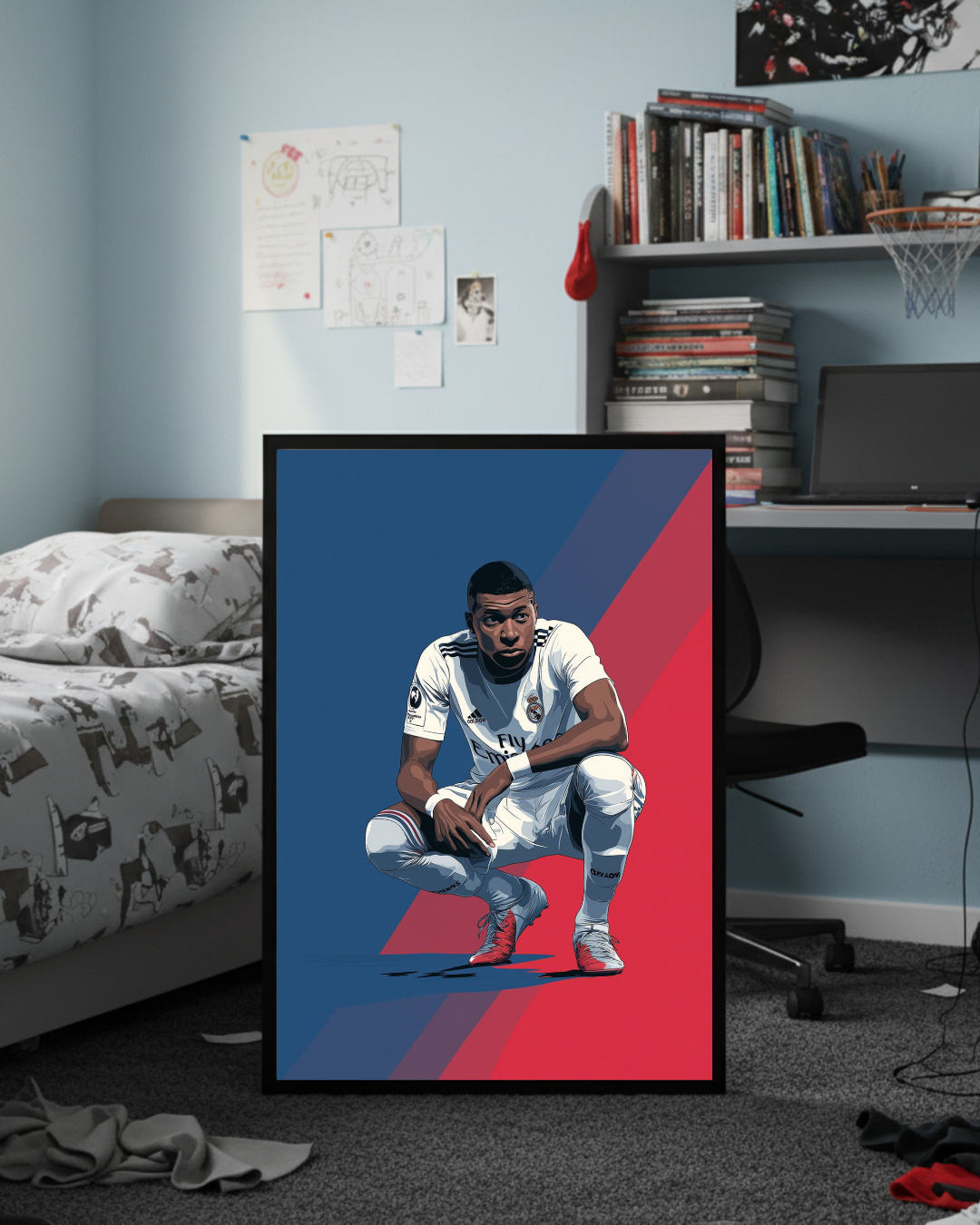 Kylian Mbappé Real Madrid Frame