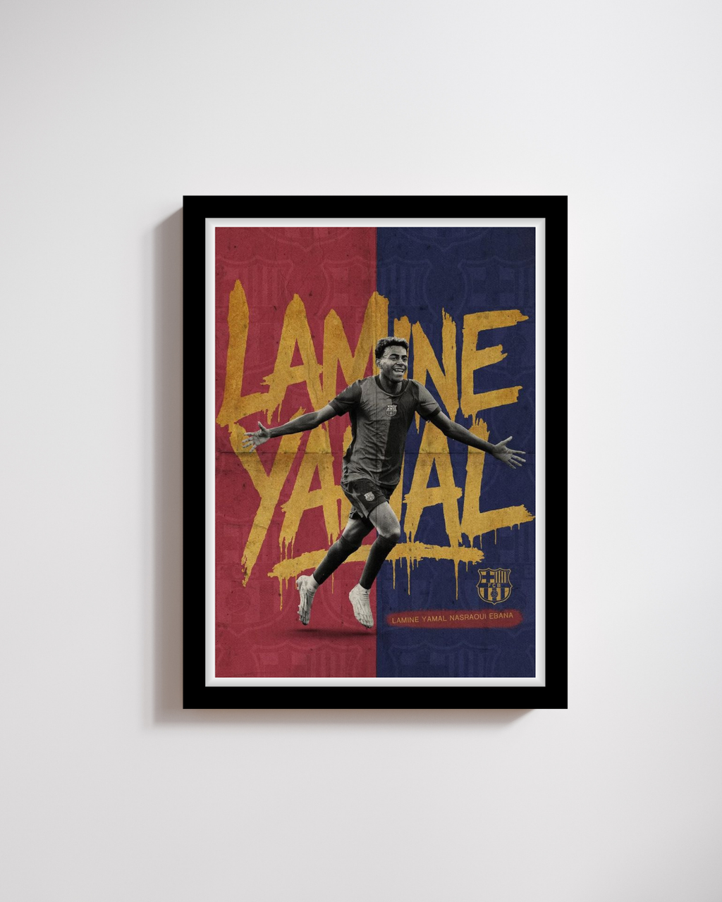 Lamine Yamal Barcelona Frame