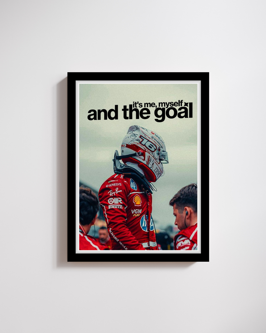 Charles Leclerc Ferrari Frame
