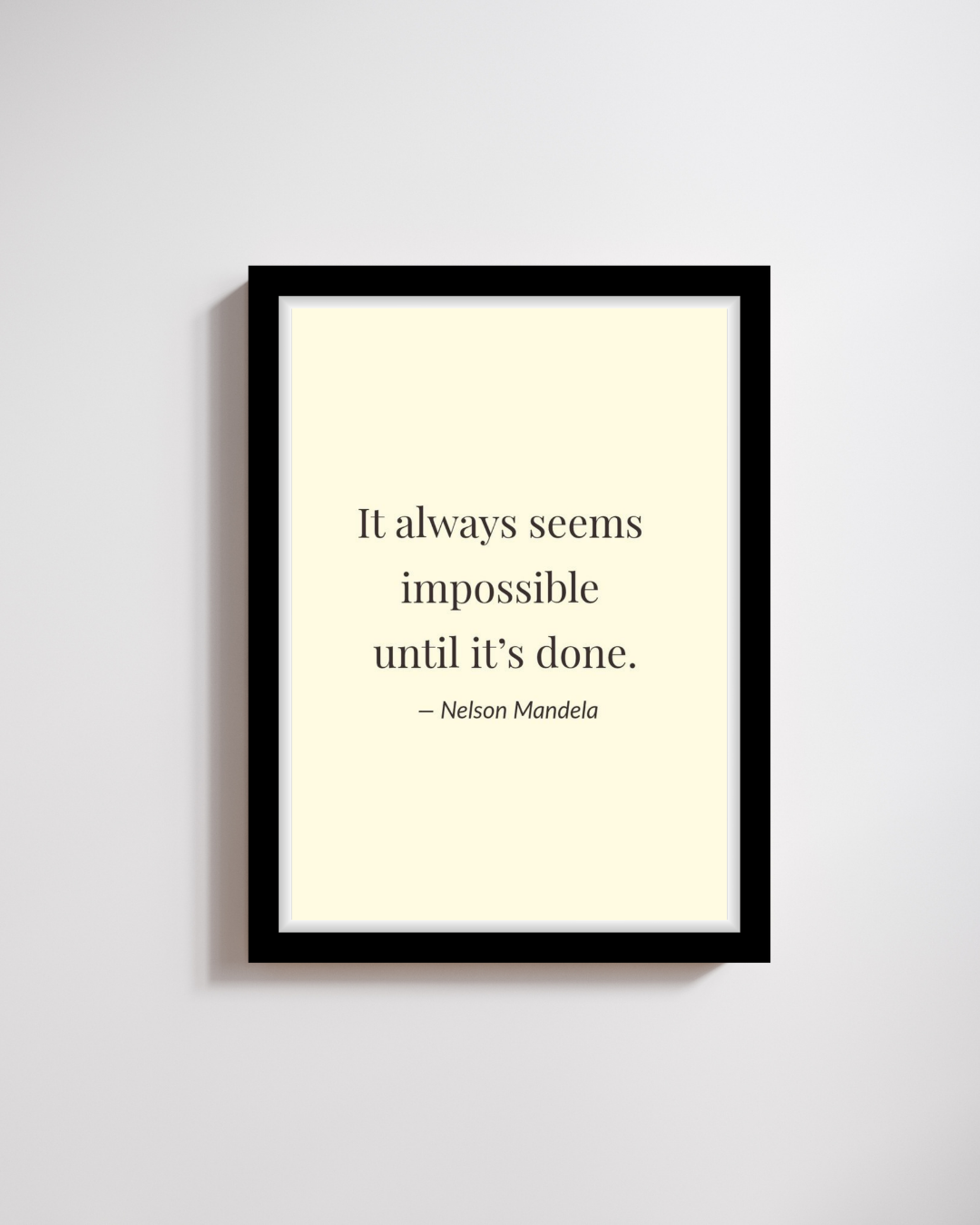 Mandela's Impossible