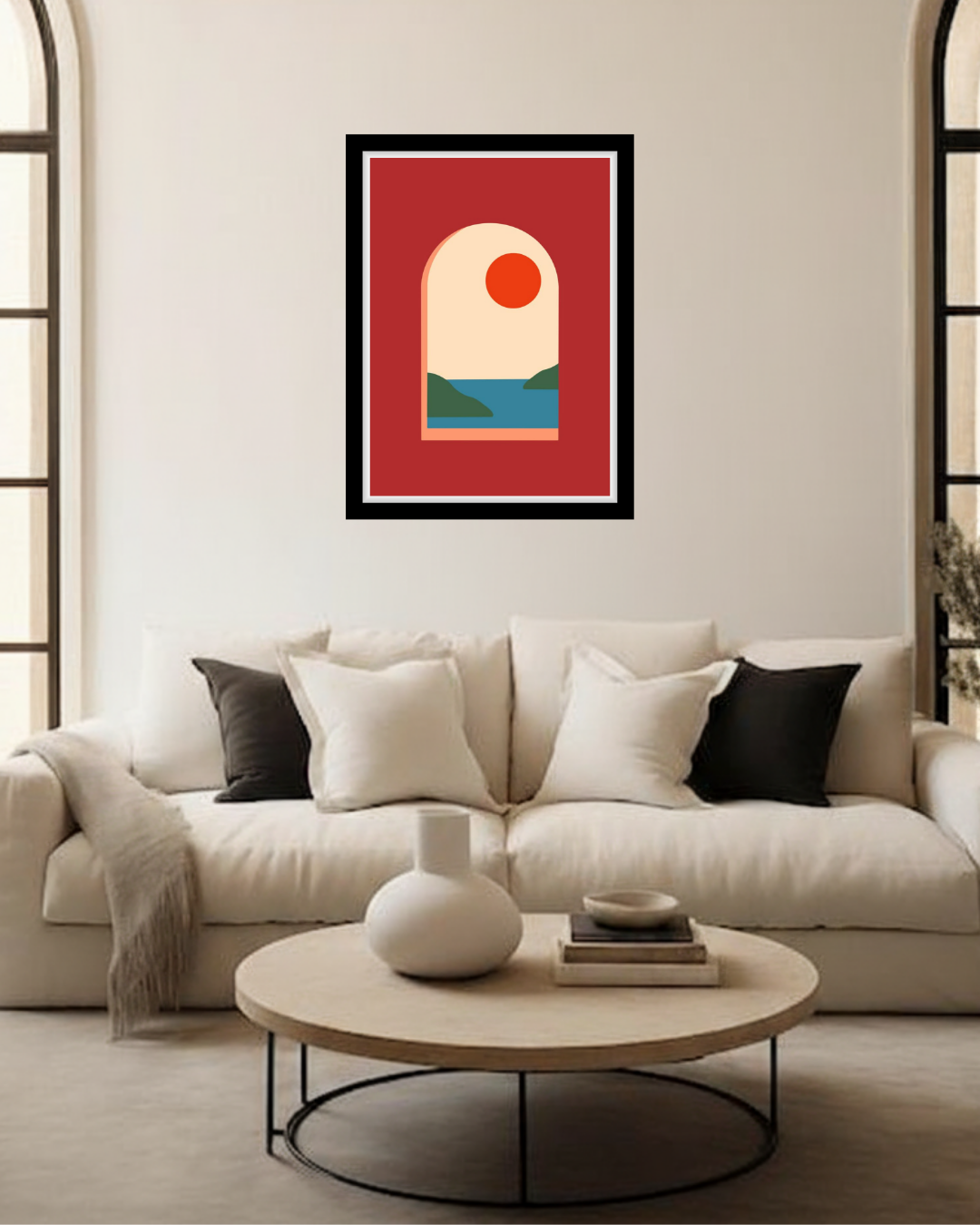 Mediterranean Archway View