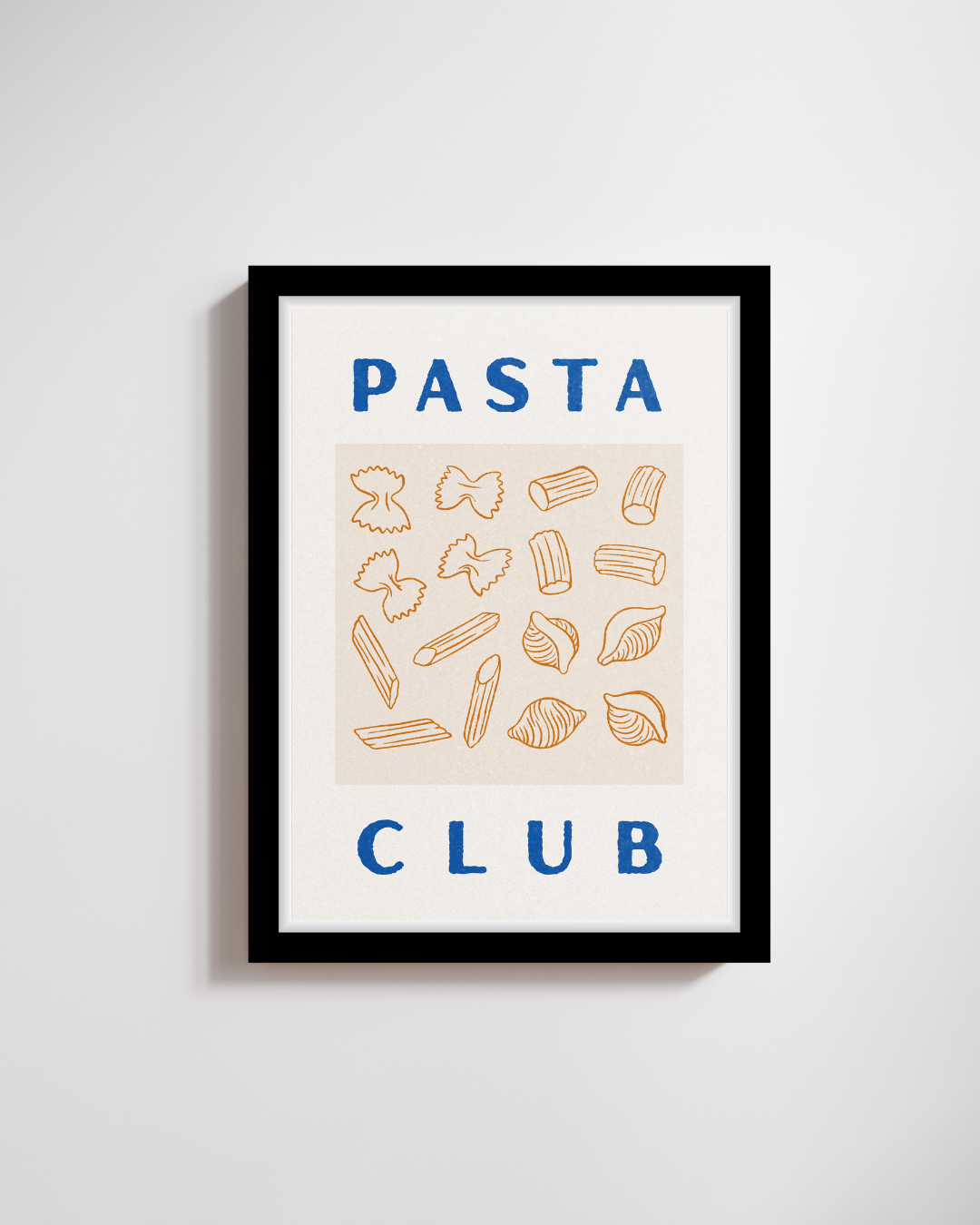 Pasta Lover Club Abstract