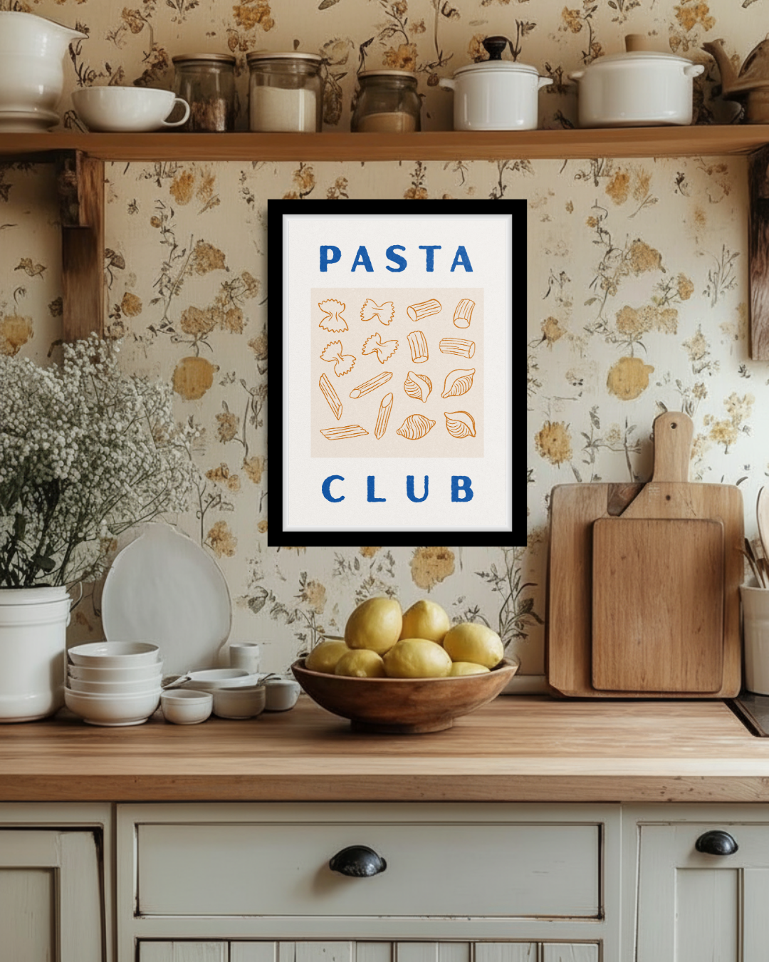 Pasta Lover Club Abstract
