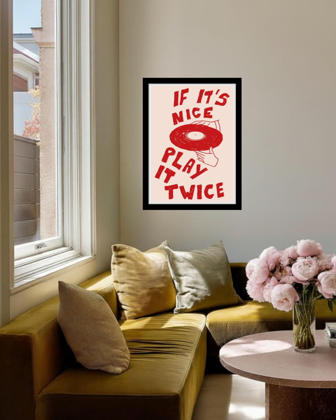 Play It Twice Vinyl Art