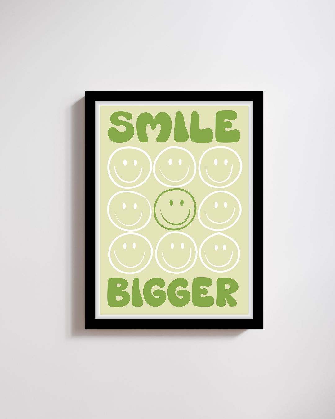 Smile Bigger Green Grin