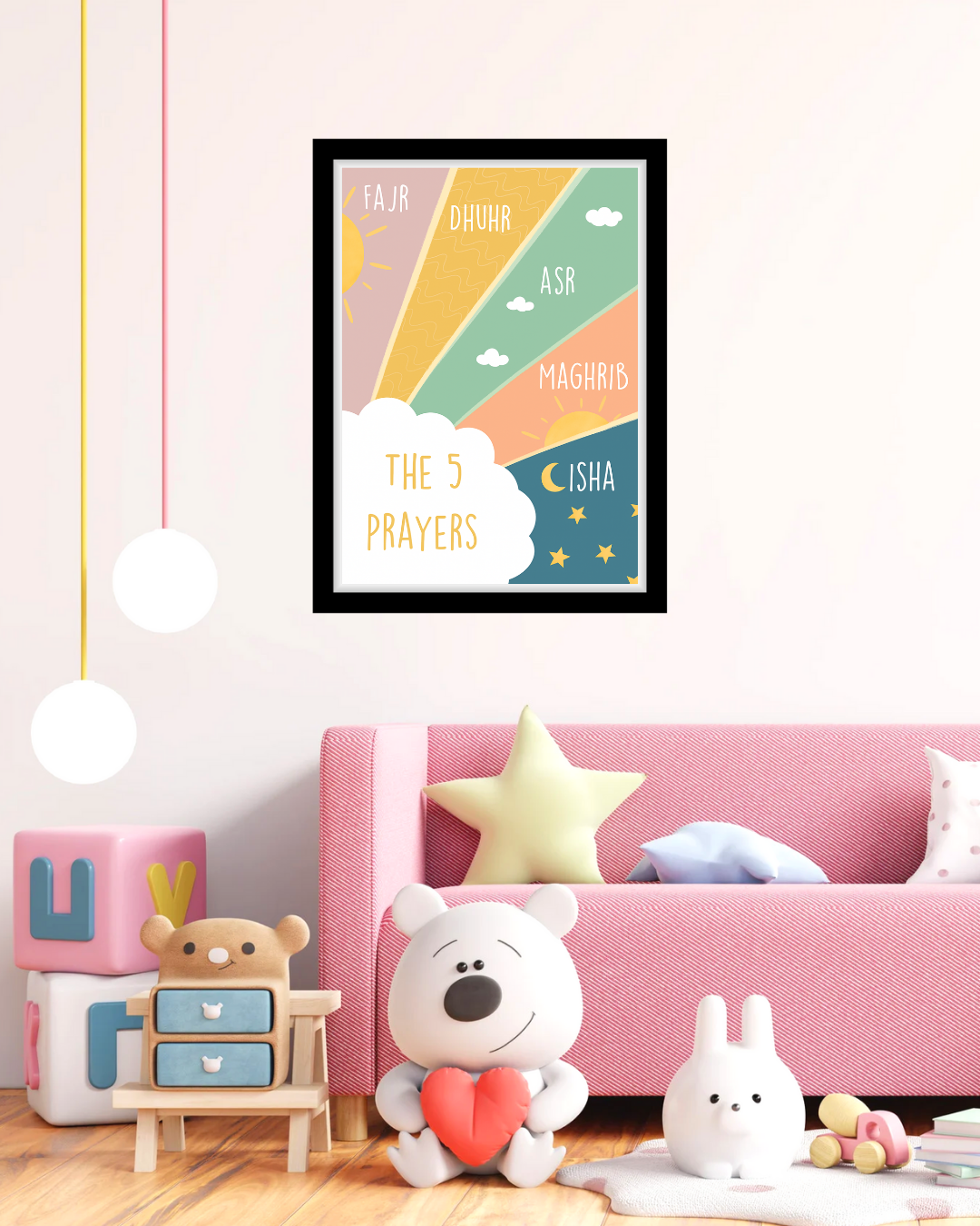 The 5 Daily Prayers Chart