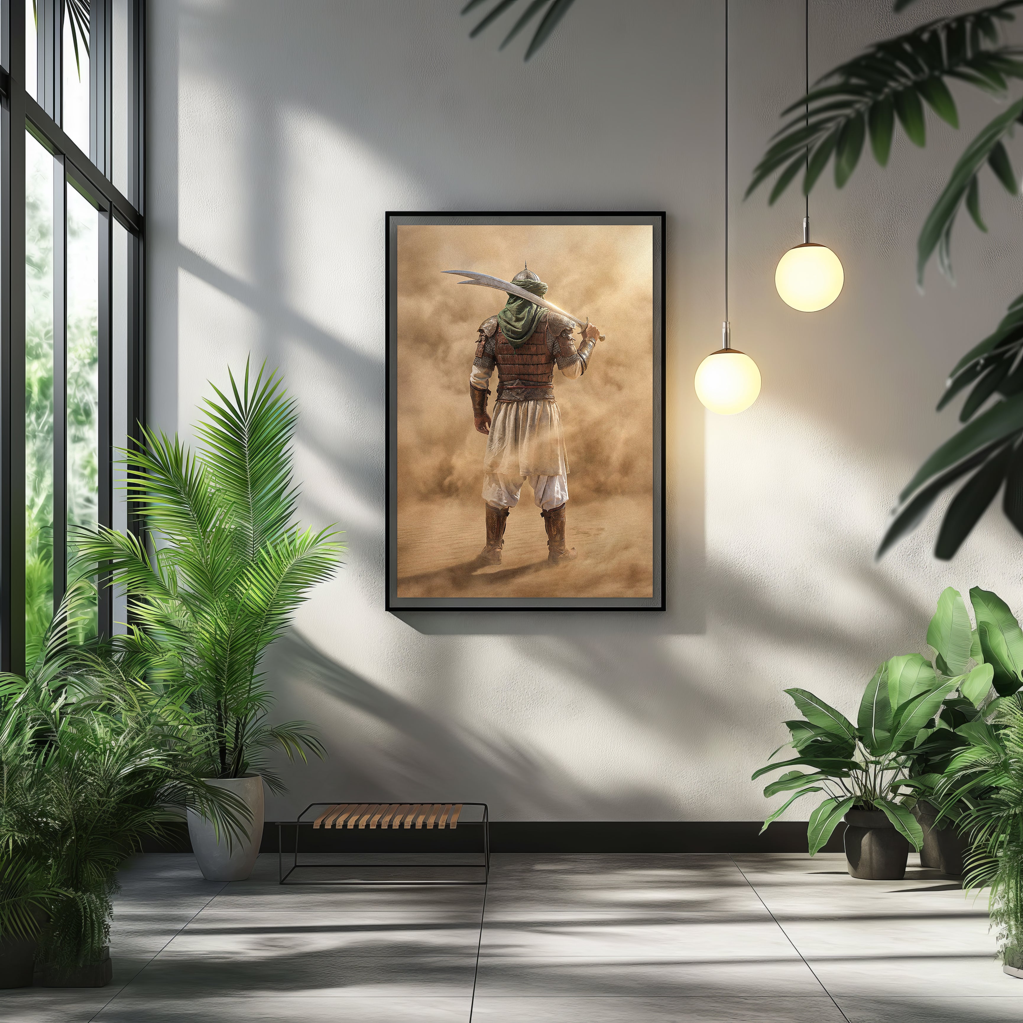 The Blade of Justice Wall Frame