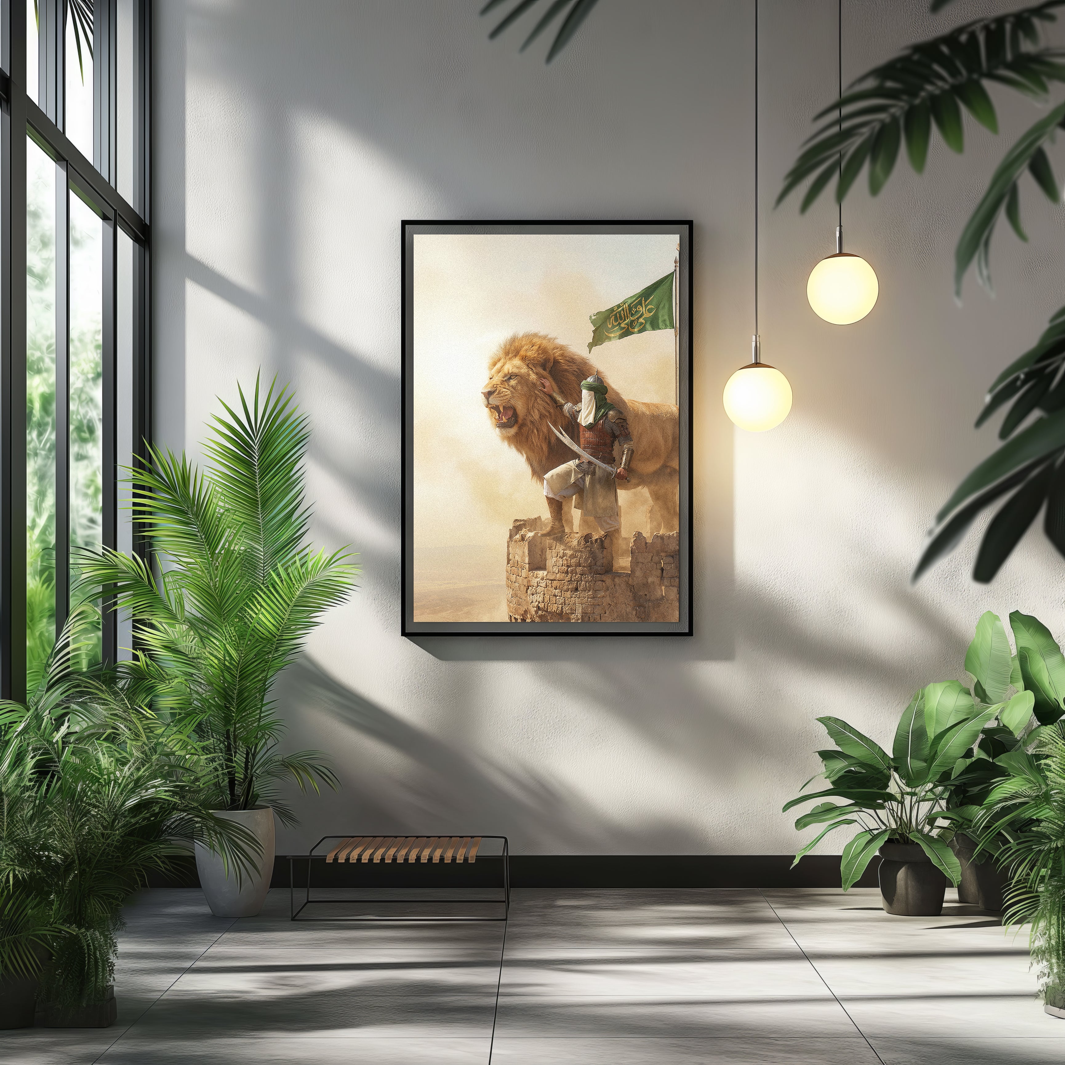 The Lion of God Wall Frame