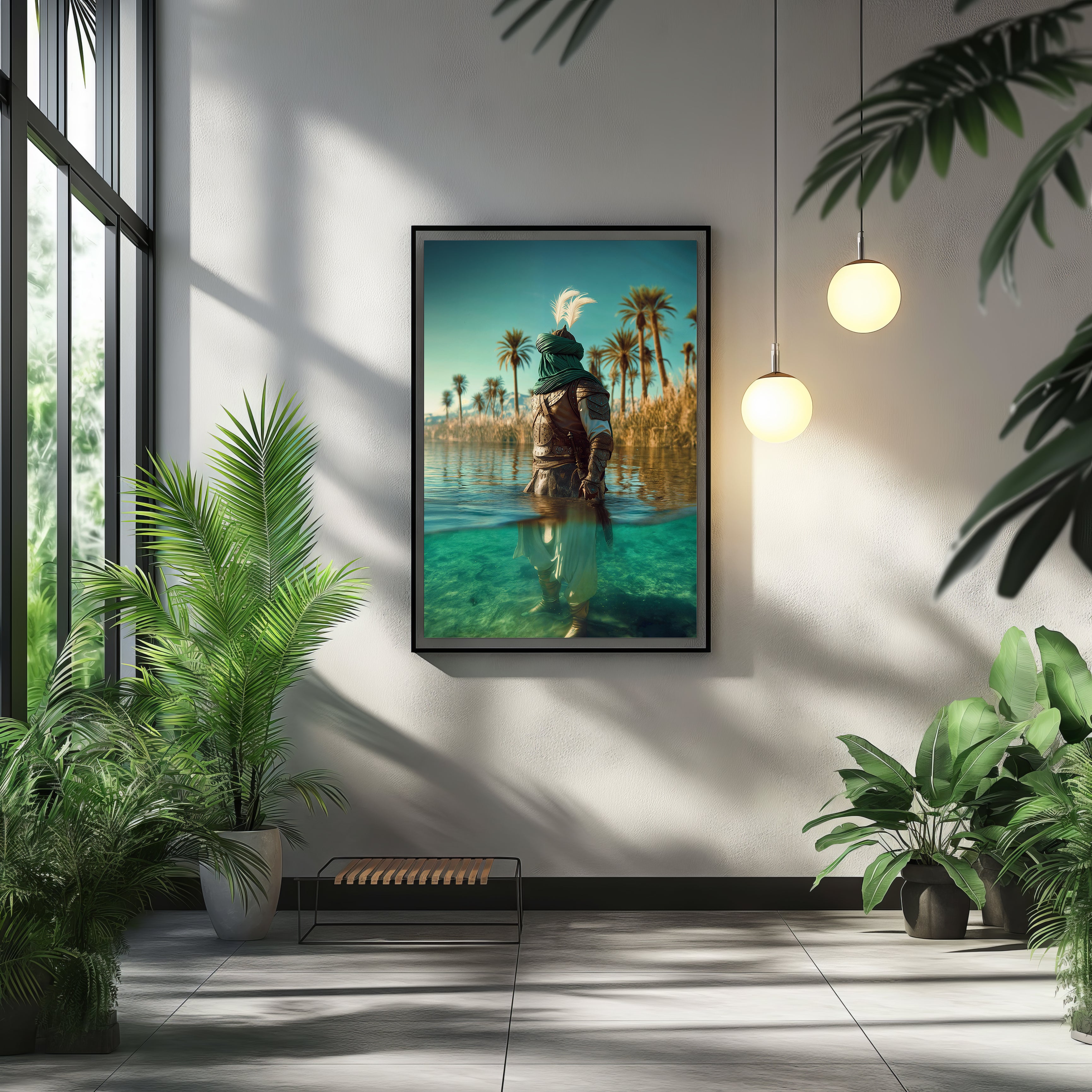 The Loyalty of Al-Abbas Wall Frame