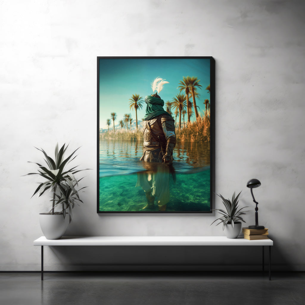 The Loyalty of Al-Abbas Wall Frame