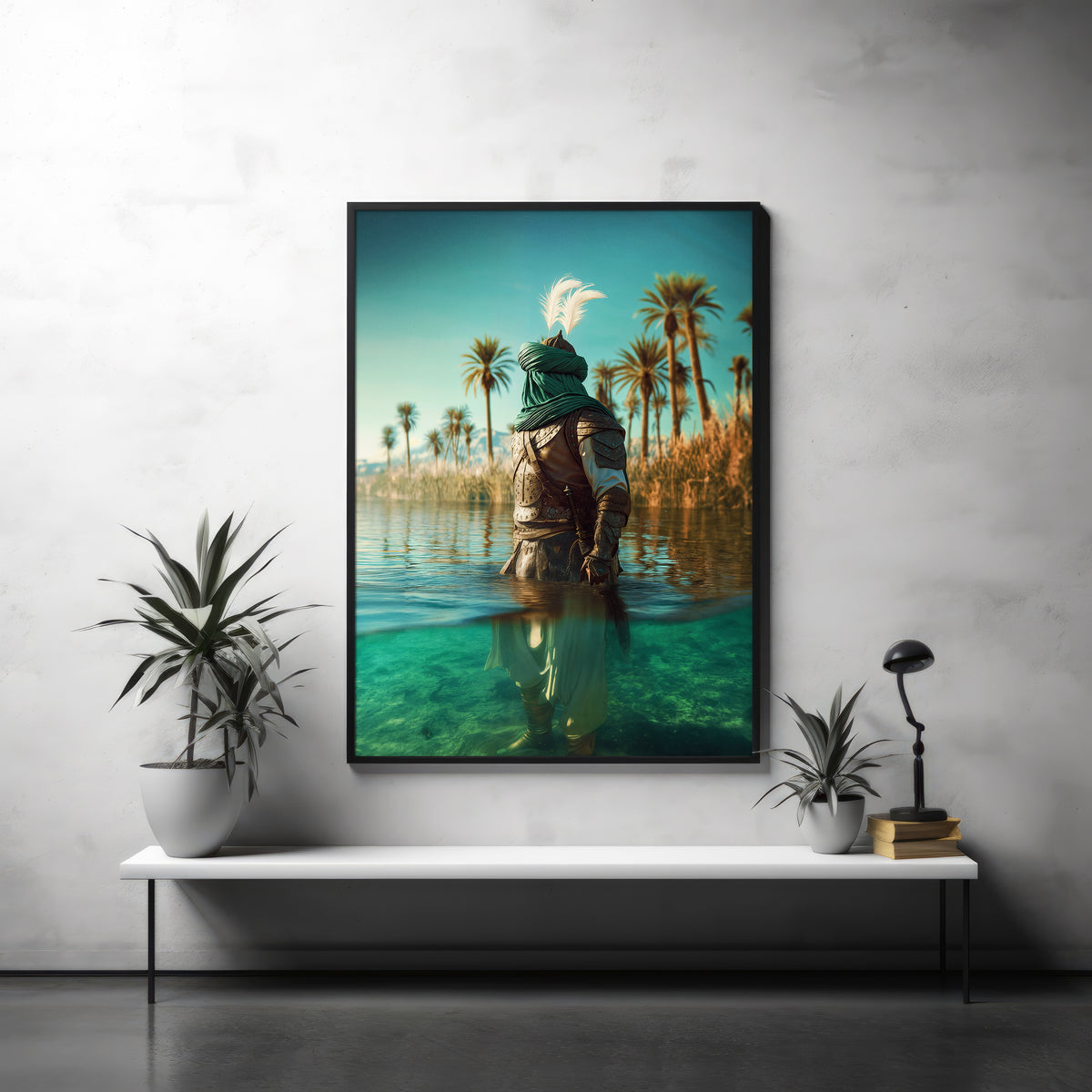 The Loyalty of Al-Abbas Wall Frame