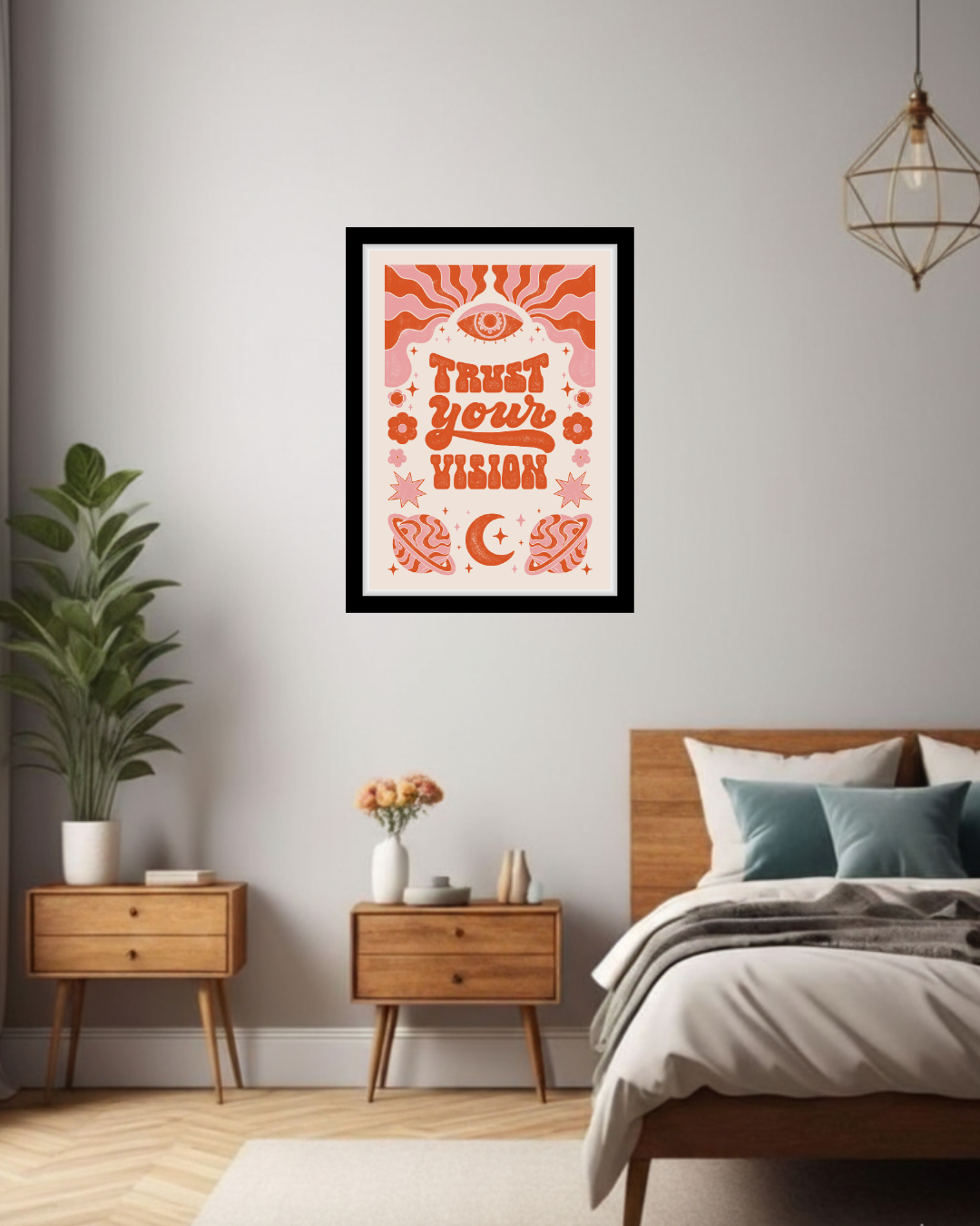 Trust Your Vision Cosmic Art