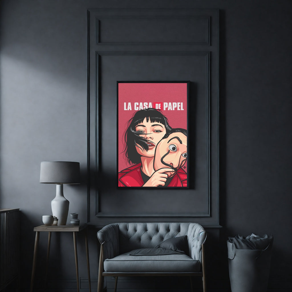 Money Heist Tokyo Mask Frame