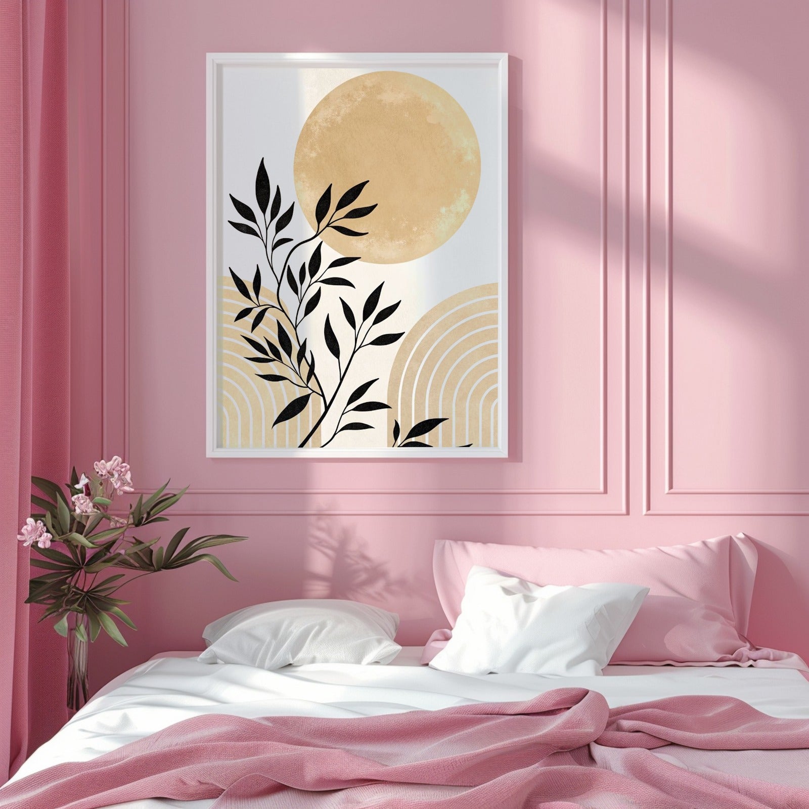 Serene Abstract Textured Wall Art