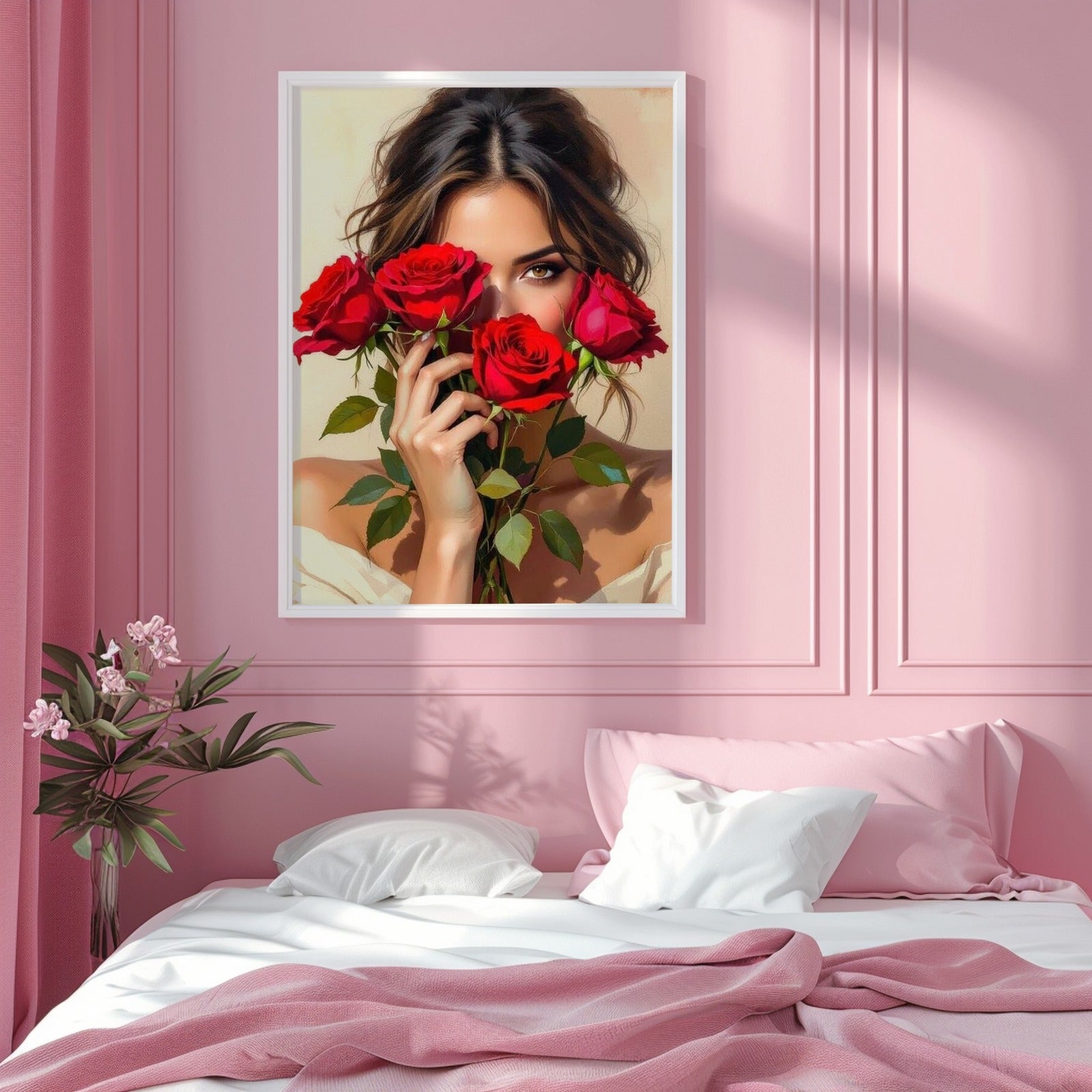 Midnight Rose  Romantic Portrait
