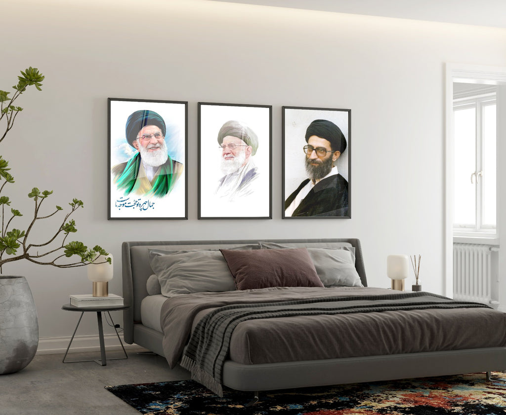 Ayatullah Ali Khamenai Set Pack Of 3