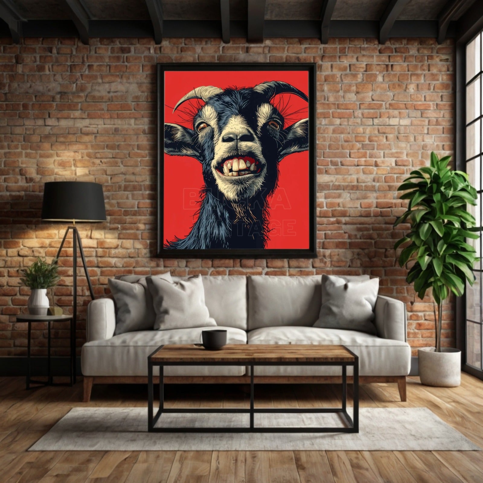 The G.O.A.T. (Smiling Goat)