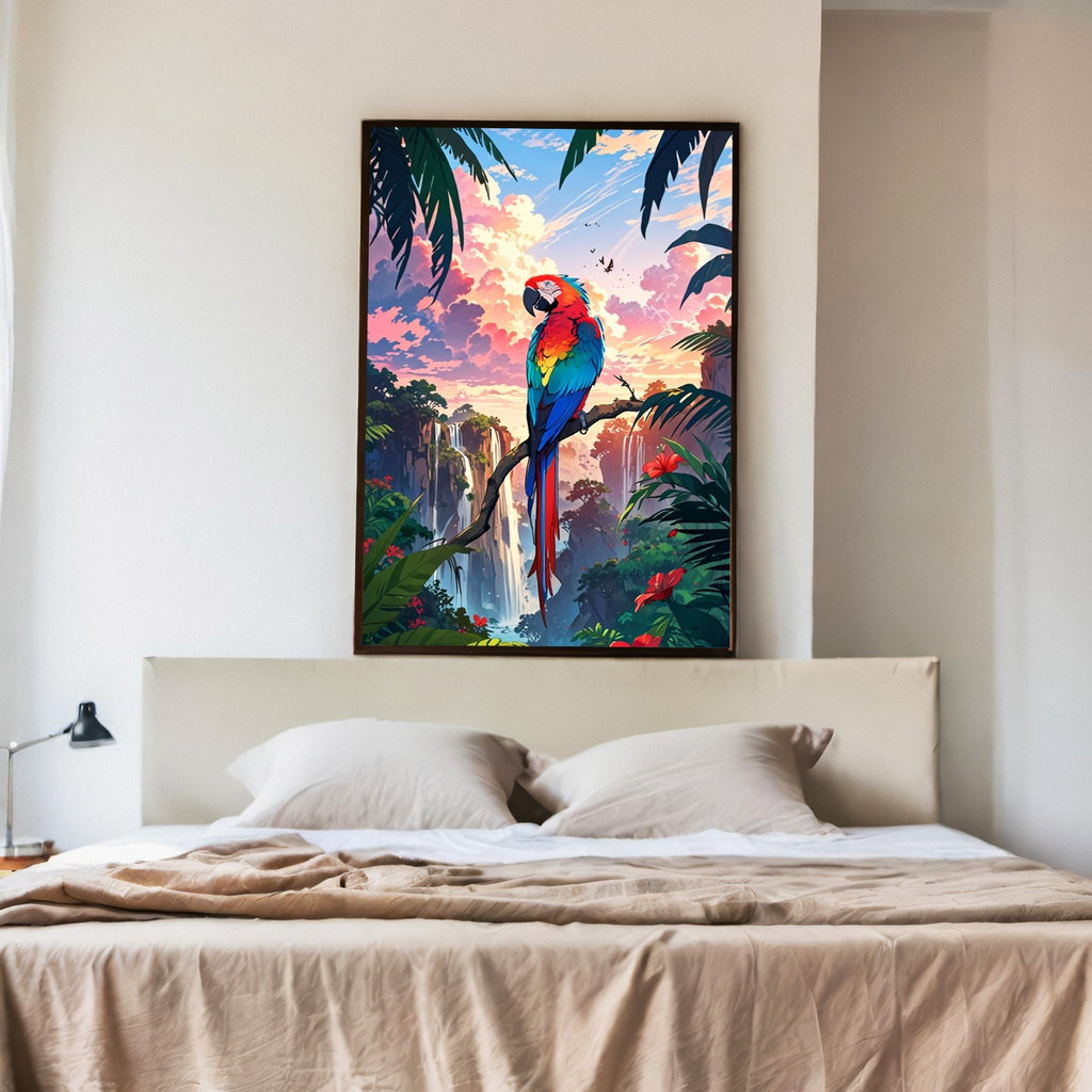 The Scarlet Macaw Majesty