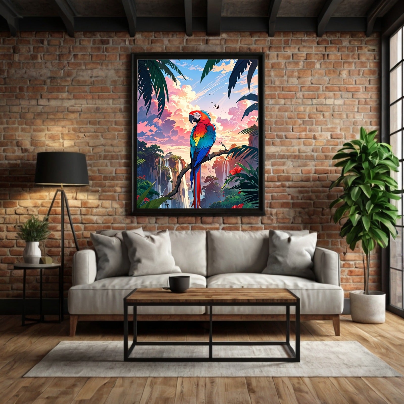 The Scarlet Macaw Majesty