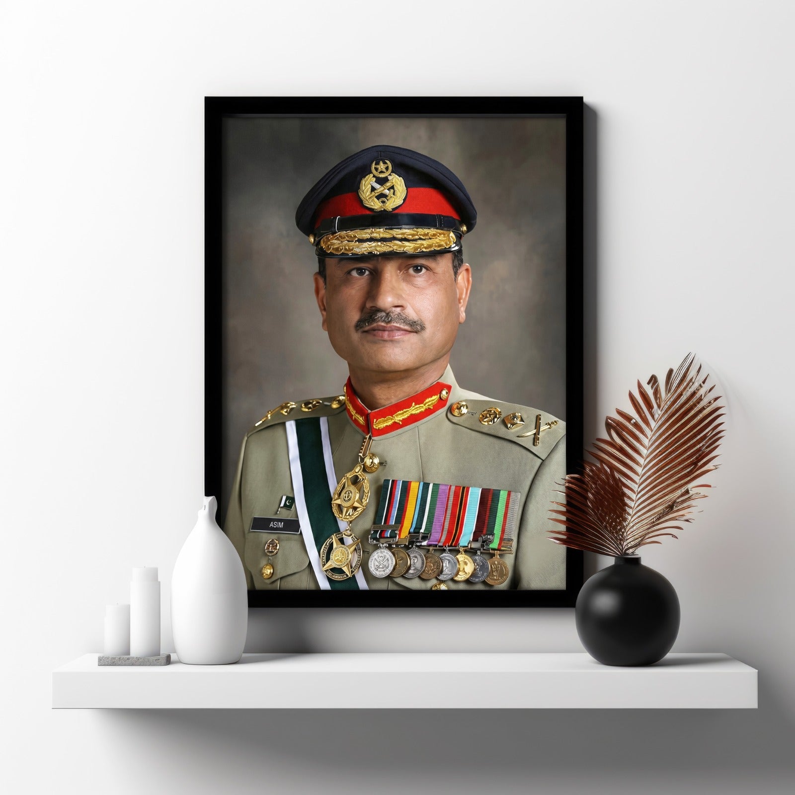 Field Marshal Syed Asim Munir 🇵🇰 Frame