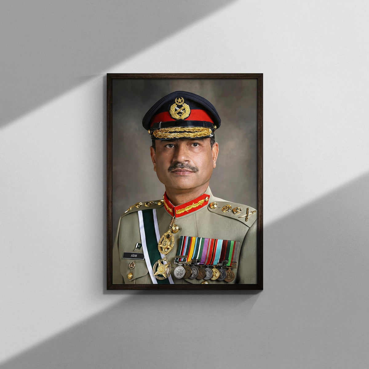 Field Marshal Syed Asim Munir 🇵🇰 Frame