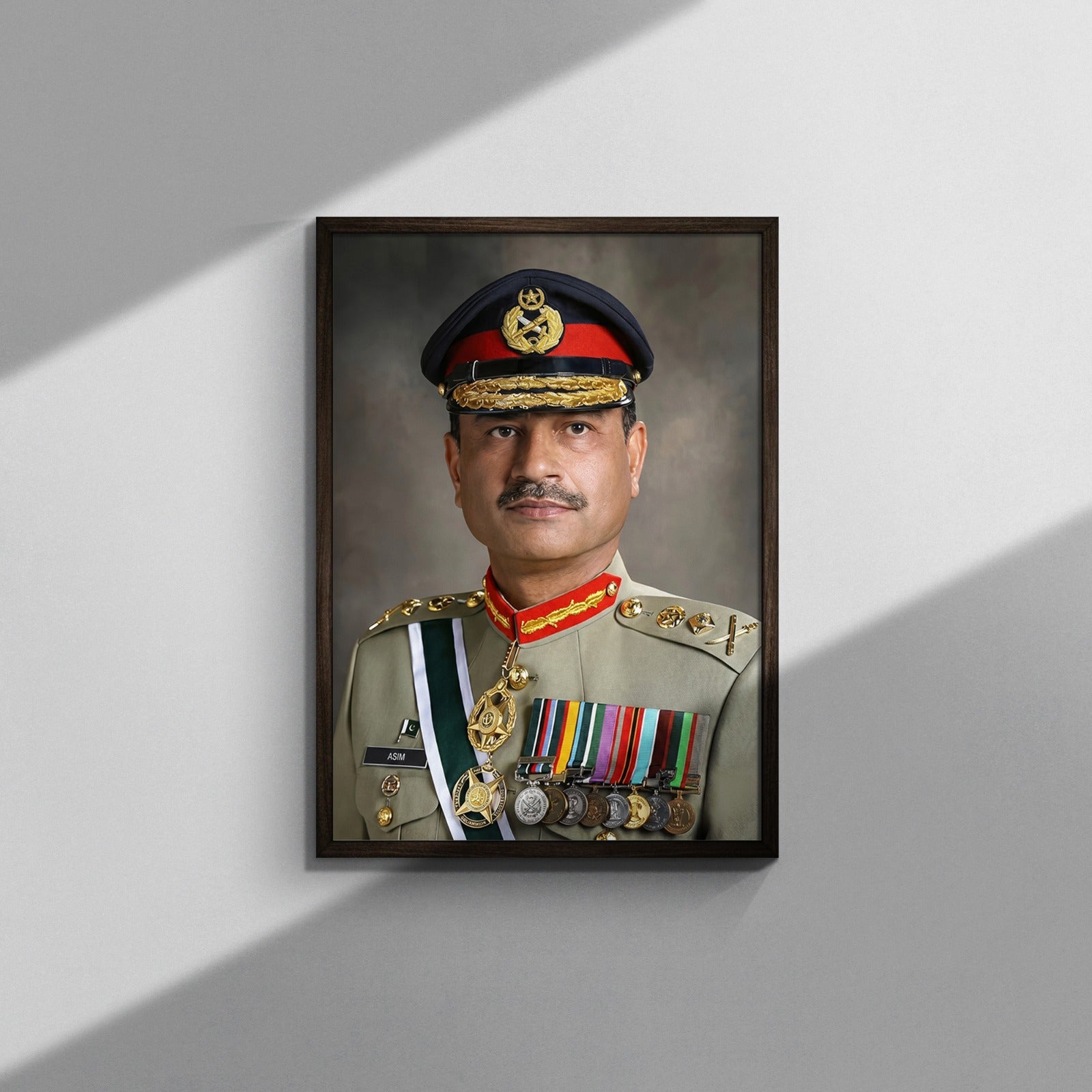 Field Marshal Syed Asim Munir 🇵🇰 Frame