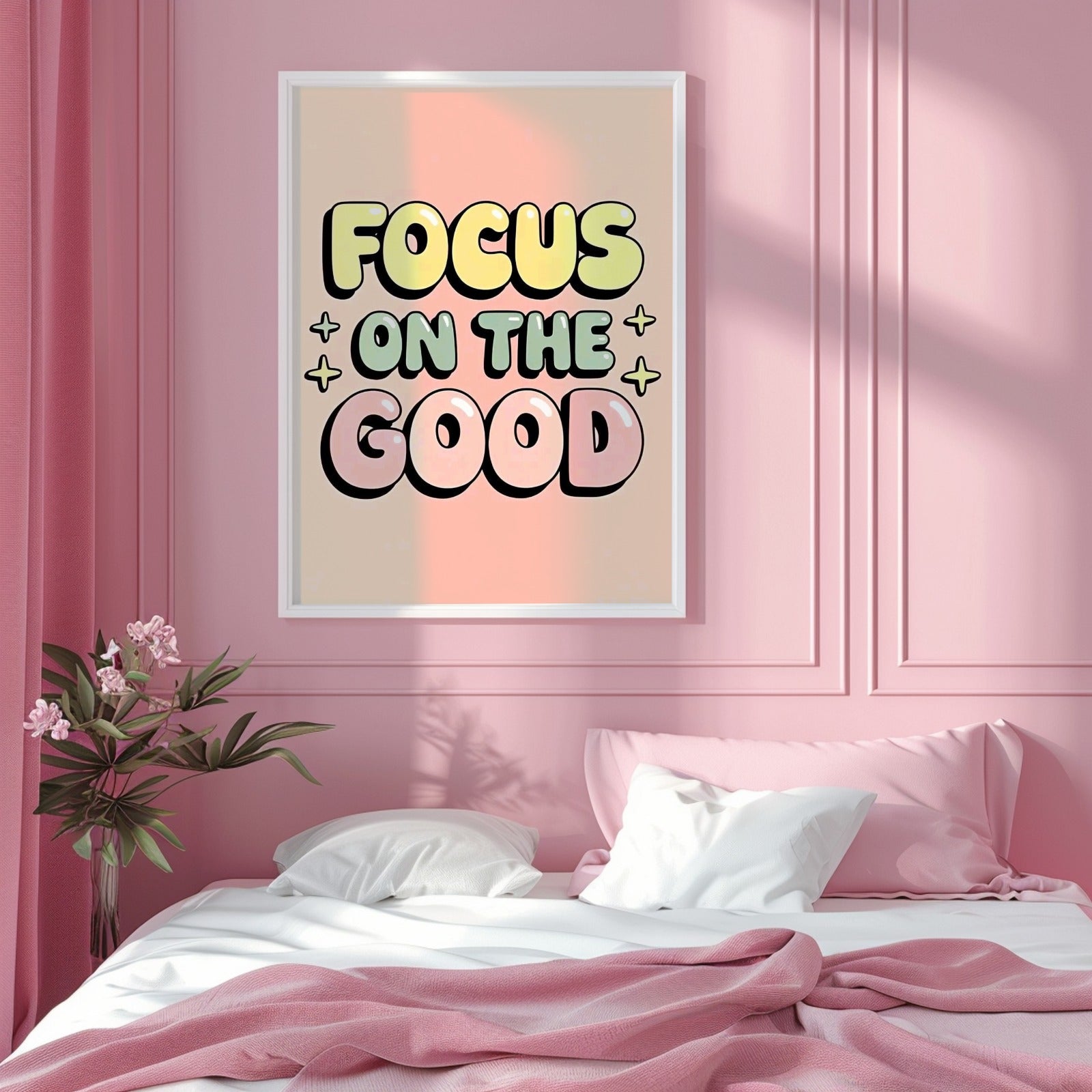 Focus on the Good Motivational Poster
