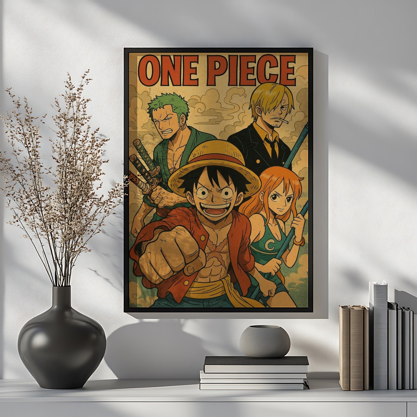 One Piece Vintage Poster Frame