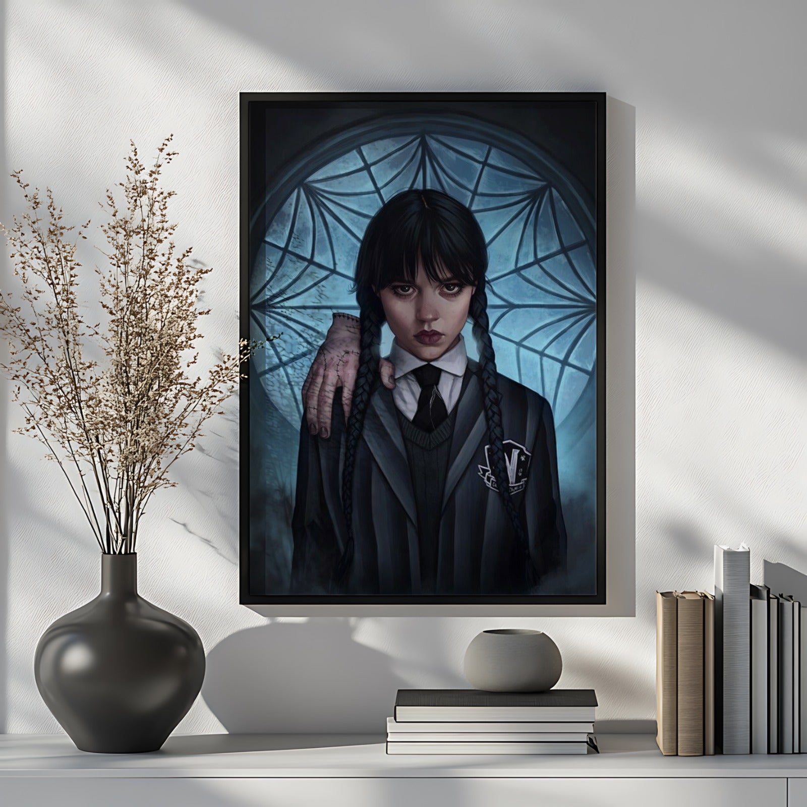 Wednesday Addams Dark Frame
