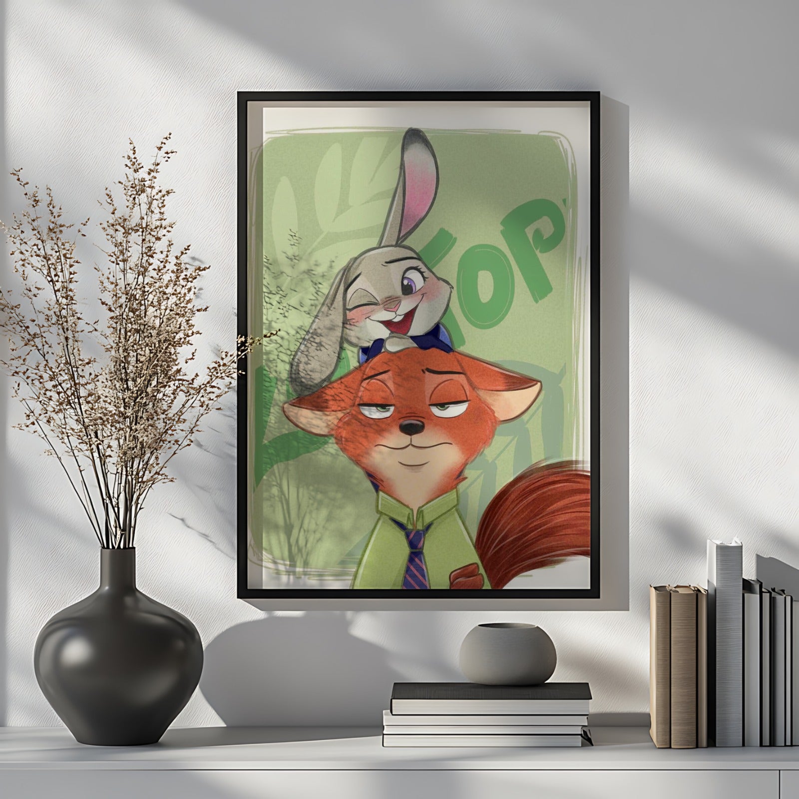 Zootopia Judy & Nick Frame