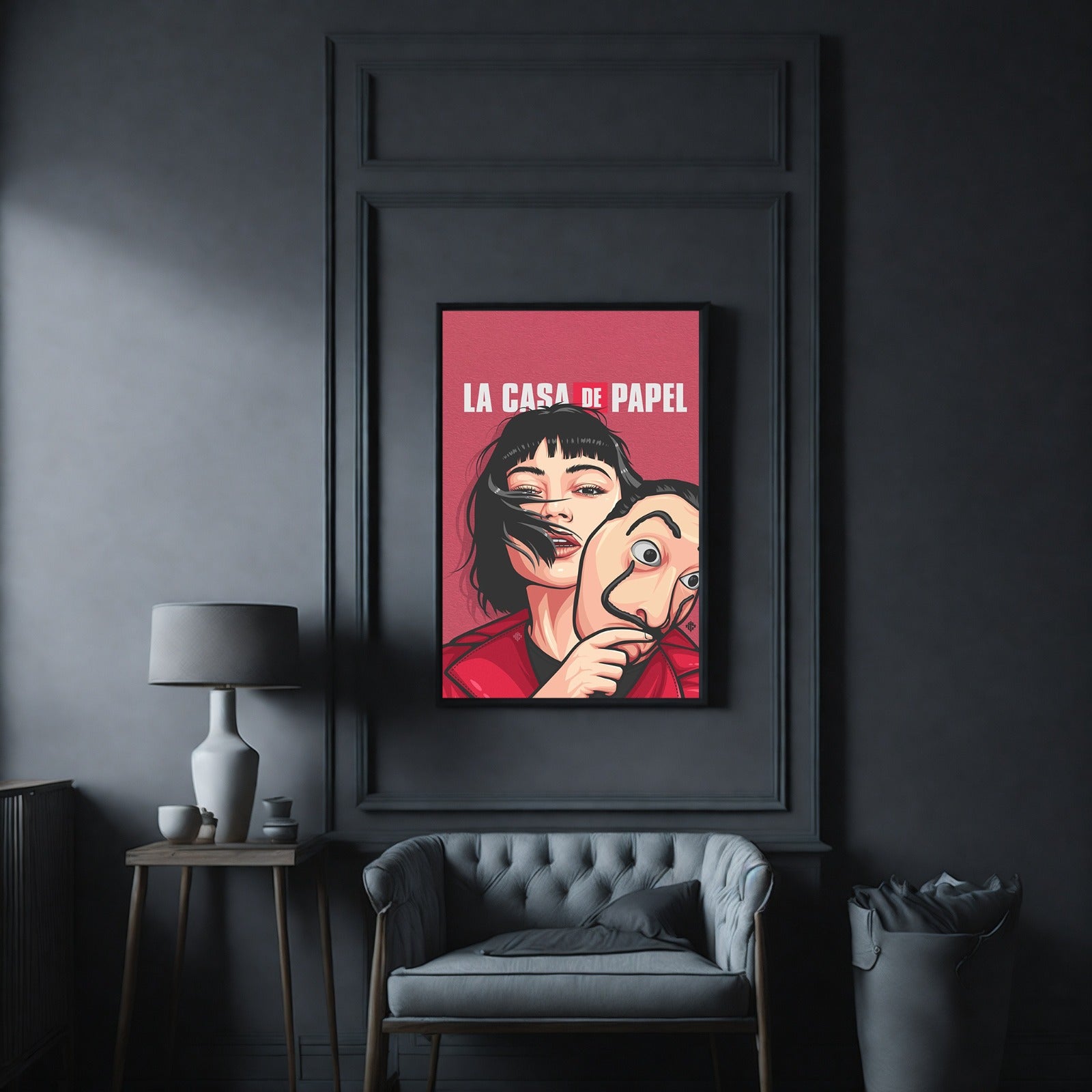 Money Heist Tokyo Mask Frame