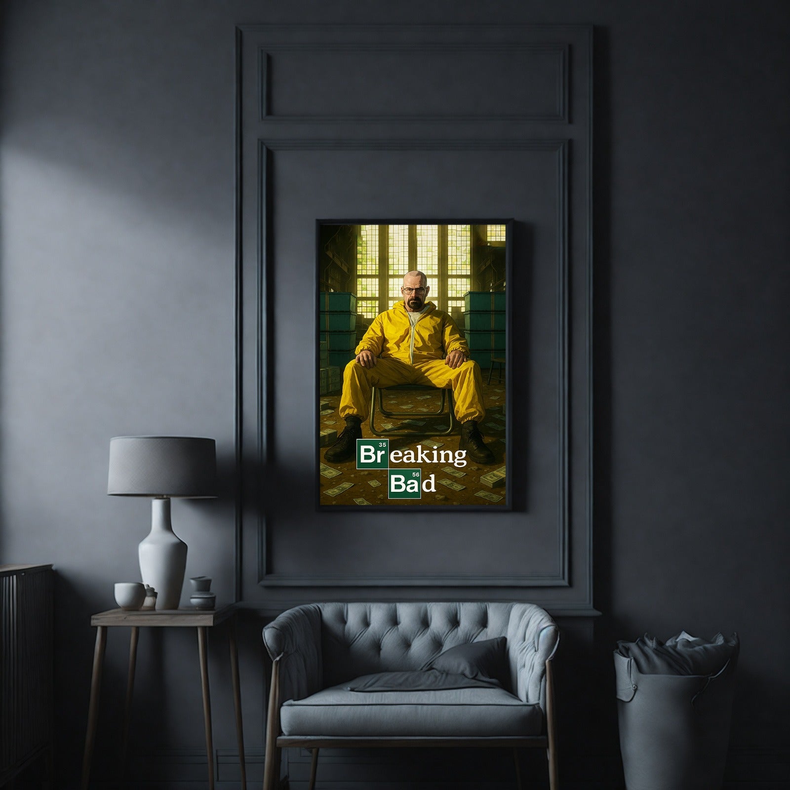 Breaking Bad Heisenberg Throne Frame