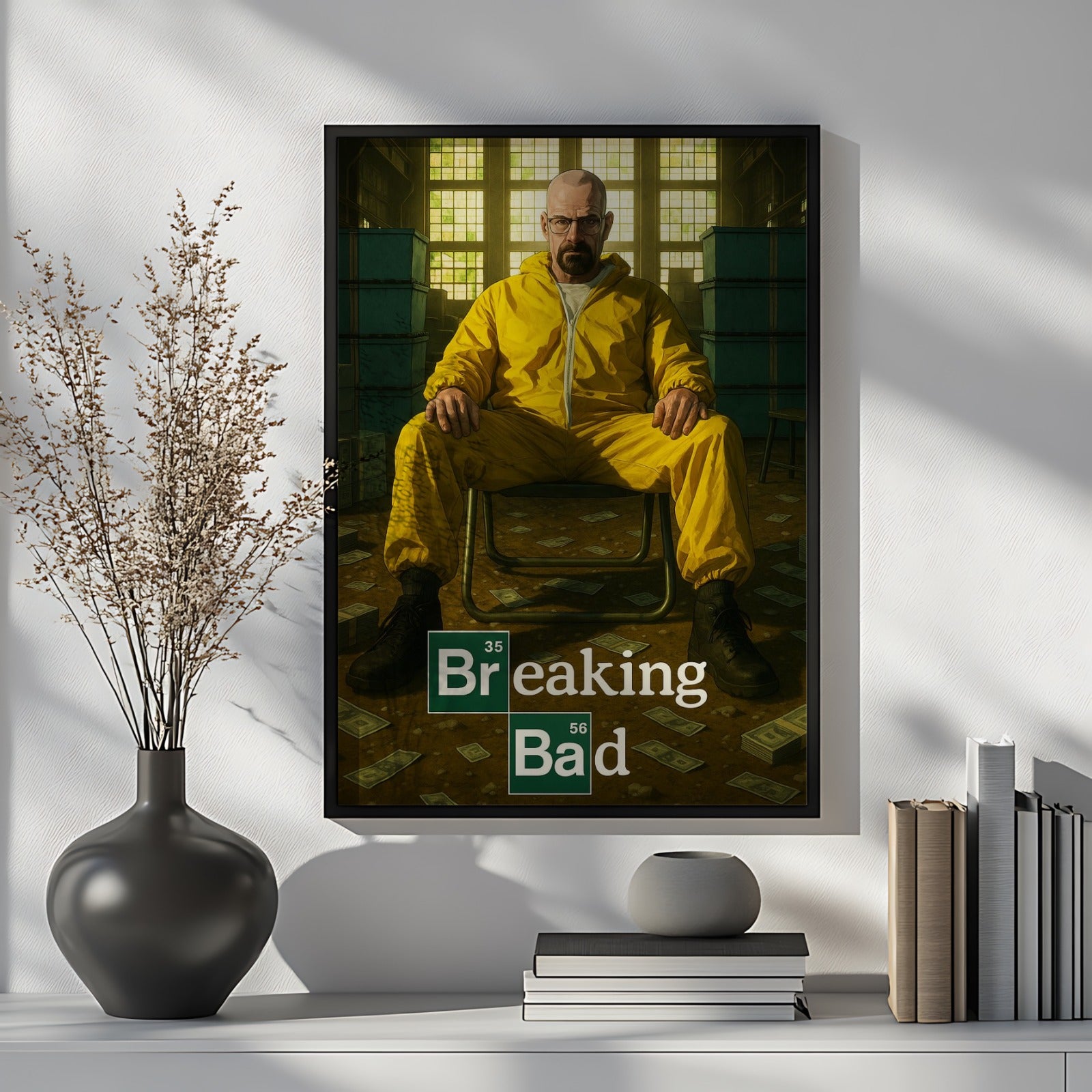 Breaking Bad Heisenberg Throne Frame