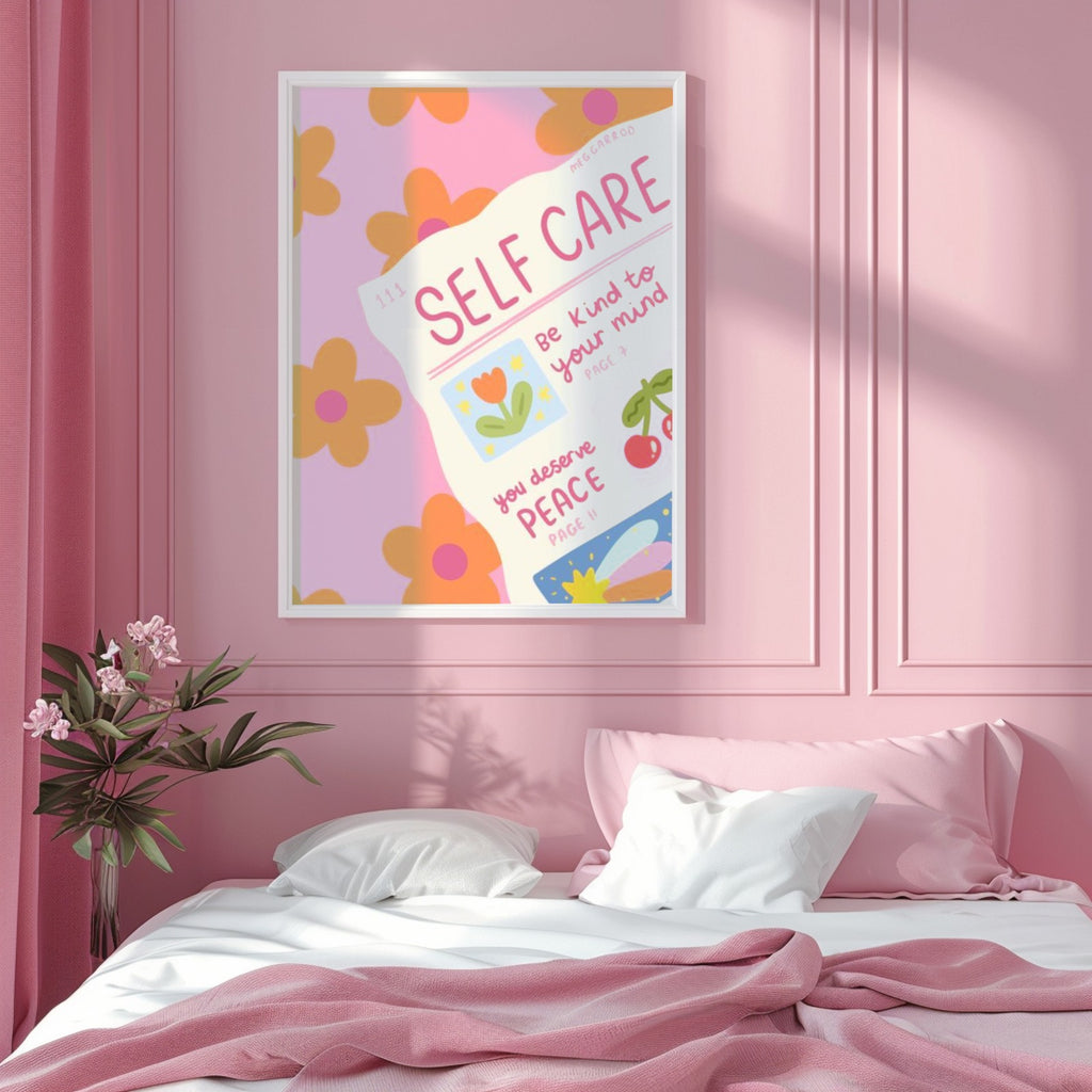 Self Care Magazine Cover – Pastel Edition