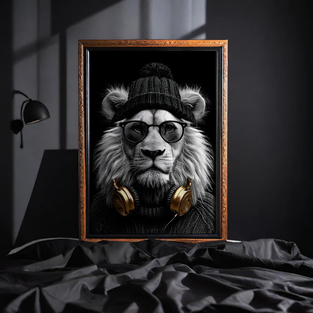 Urban Lion Vibes Frame