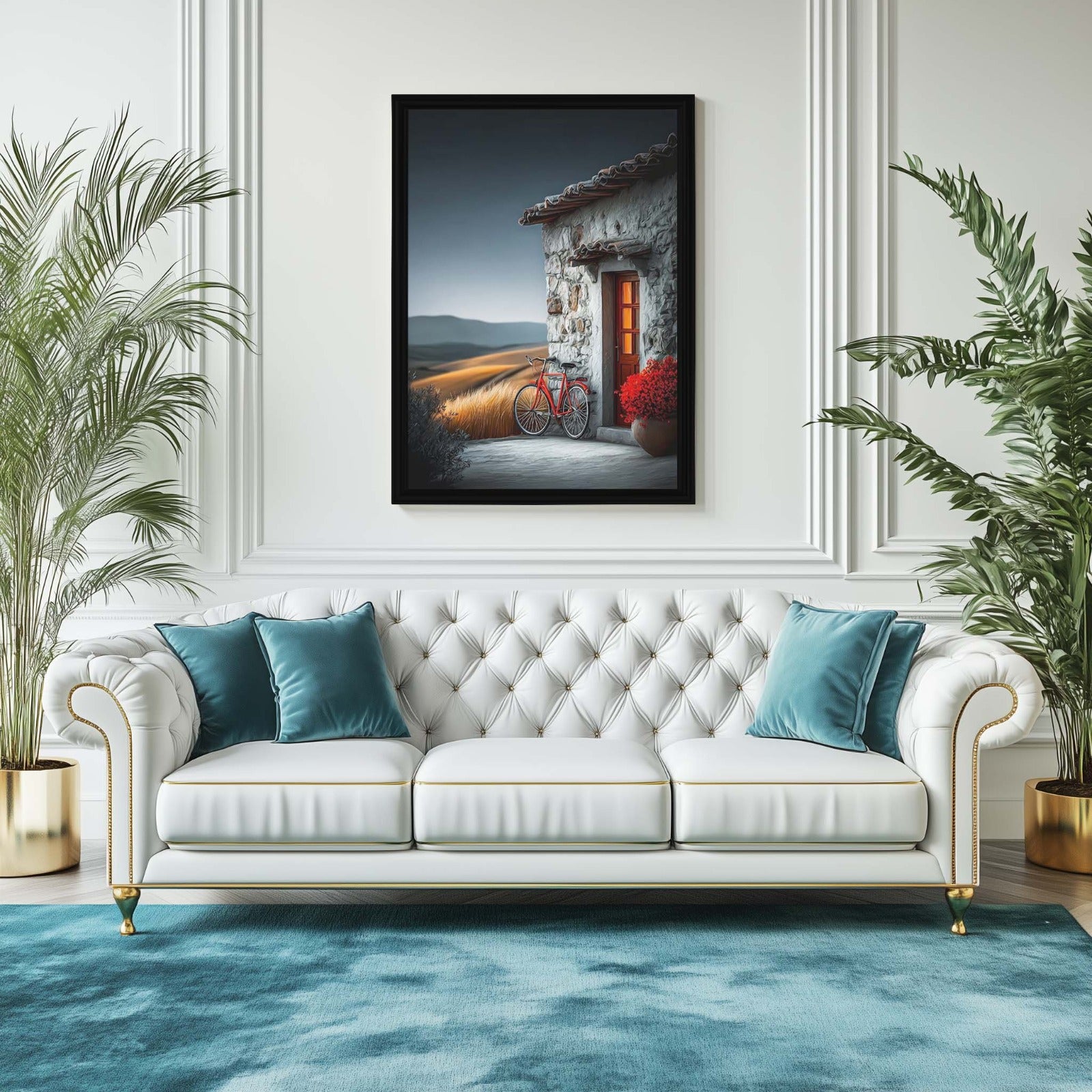 Golden Hour Countryside Frame