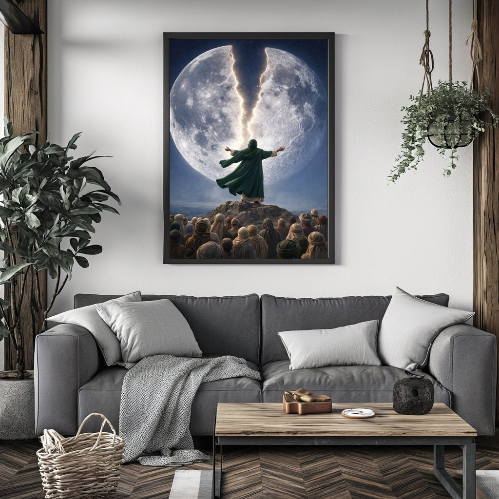 Shaqq al-Qamar Landscape Frame