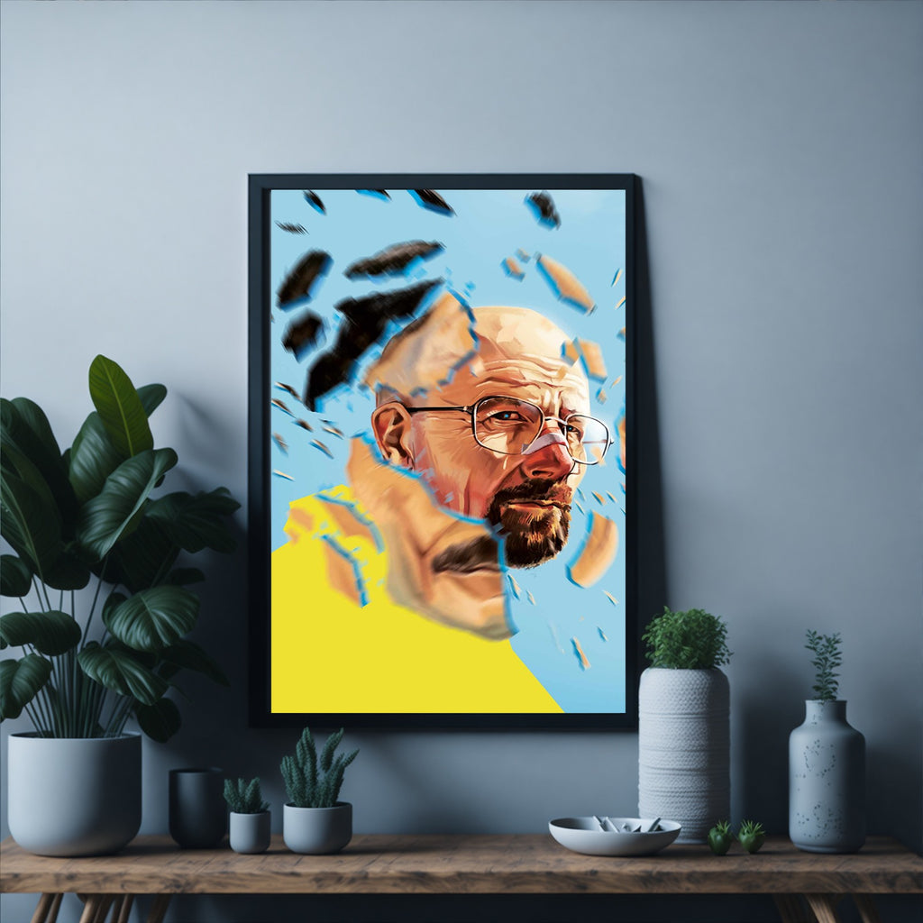 Breaking Bad Heisenberg Shatter Frame