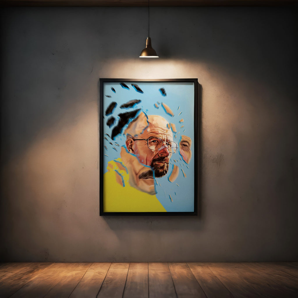 Breaking Bad Heisenberg Shatter Frame
