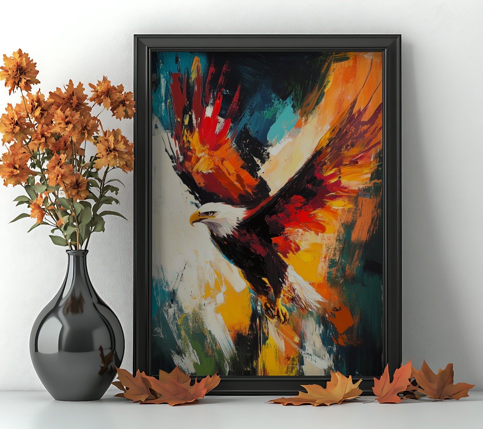Eagle Soaring Freedom Frame
