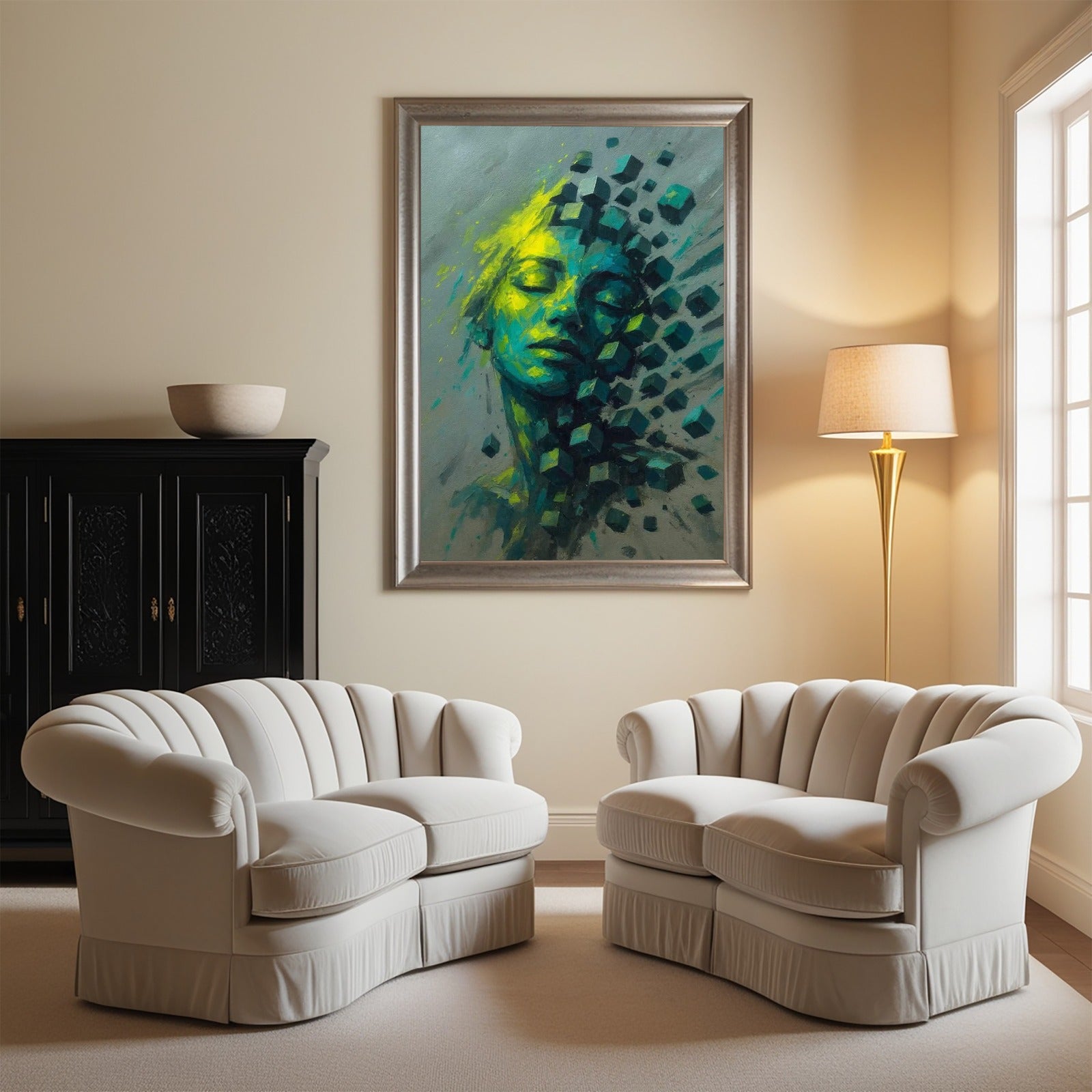 Shattered Mind Cubes Frame