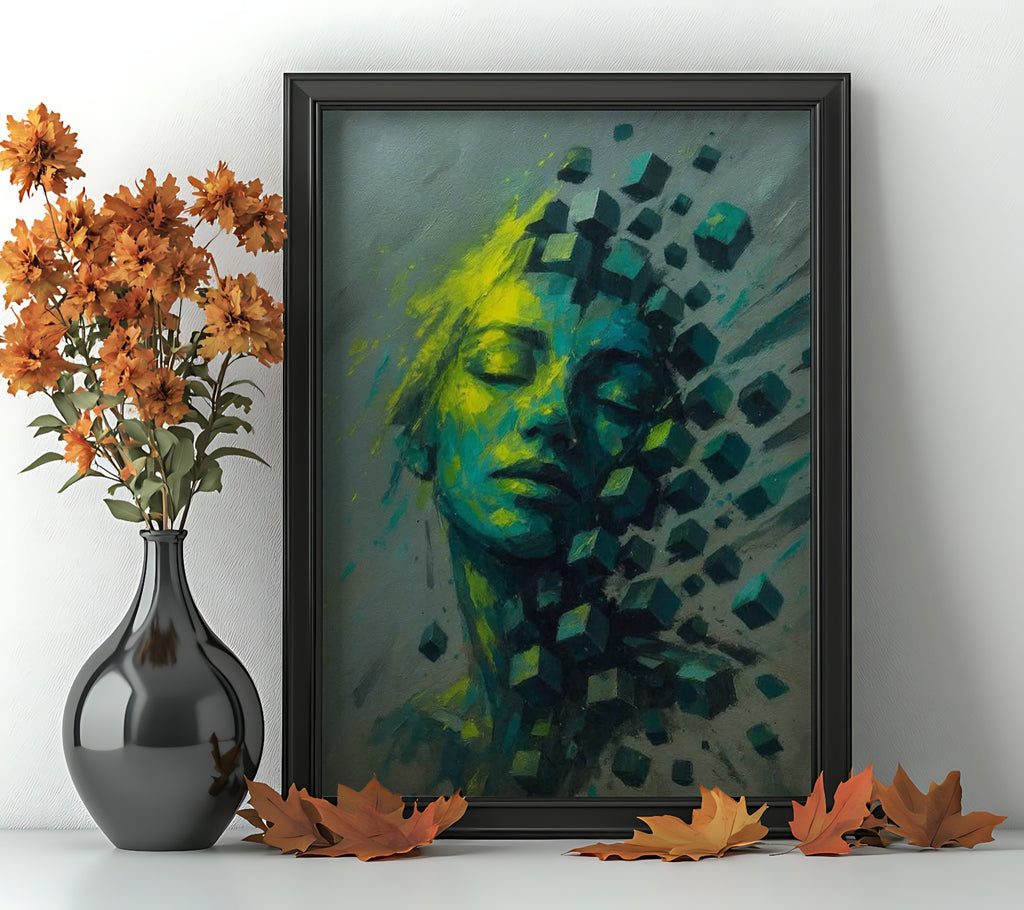 Shattered Mind Cubes Frame