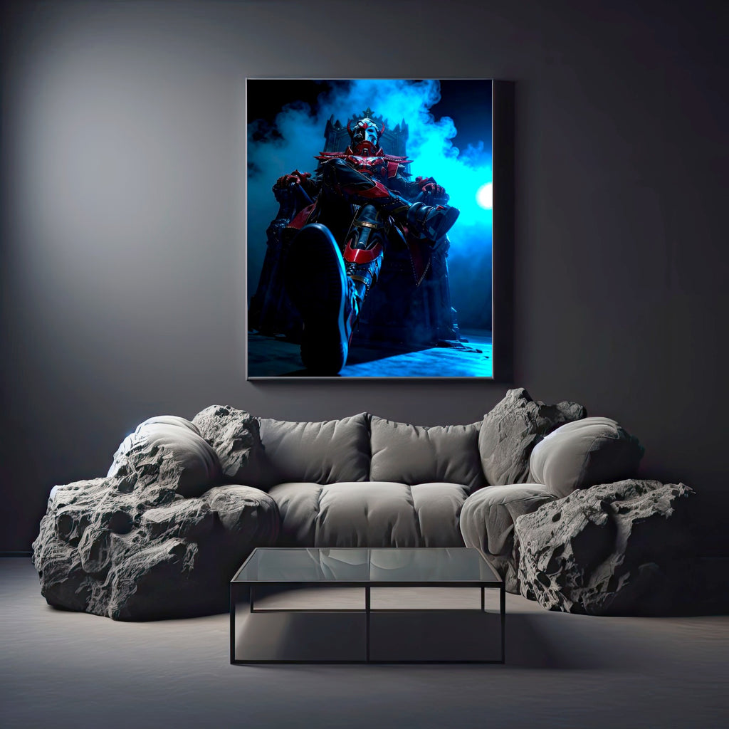 Crimson Titan Throne Art