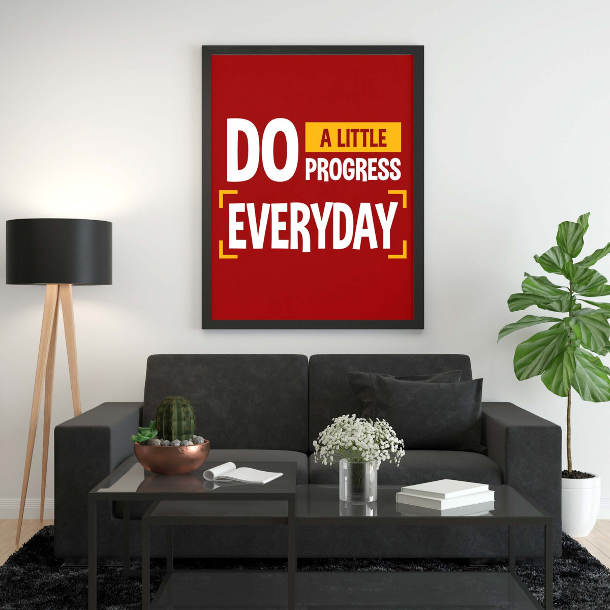 Mindset Mastery Motivational Frame